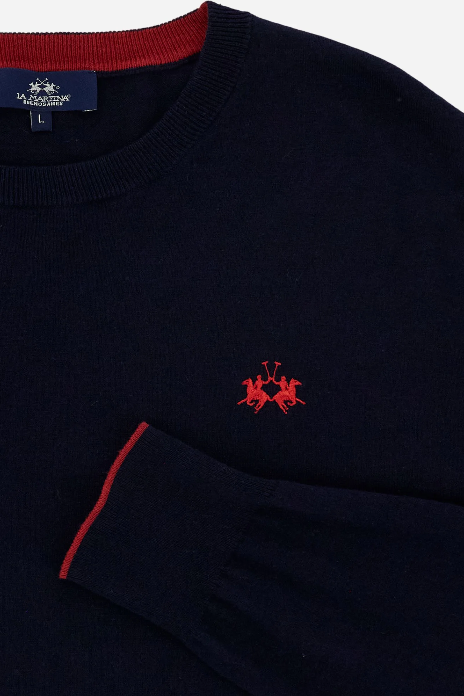Herren Baumwollpullover Rundhals Iconic - Costantino - Image 7