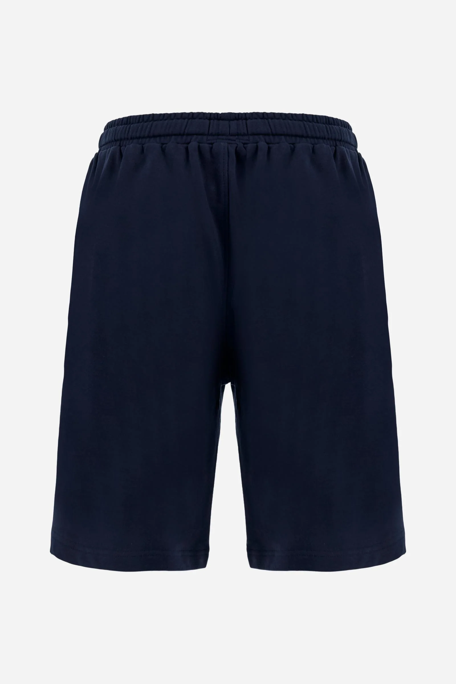 Herren Bermuda aus Baumwoll-Sweatstoff mit Maxi-Logo - Remi - Image 3