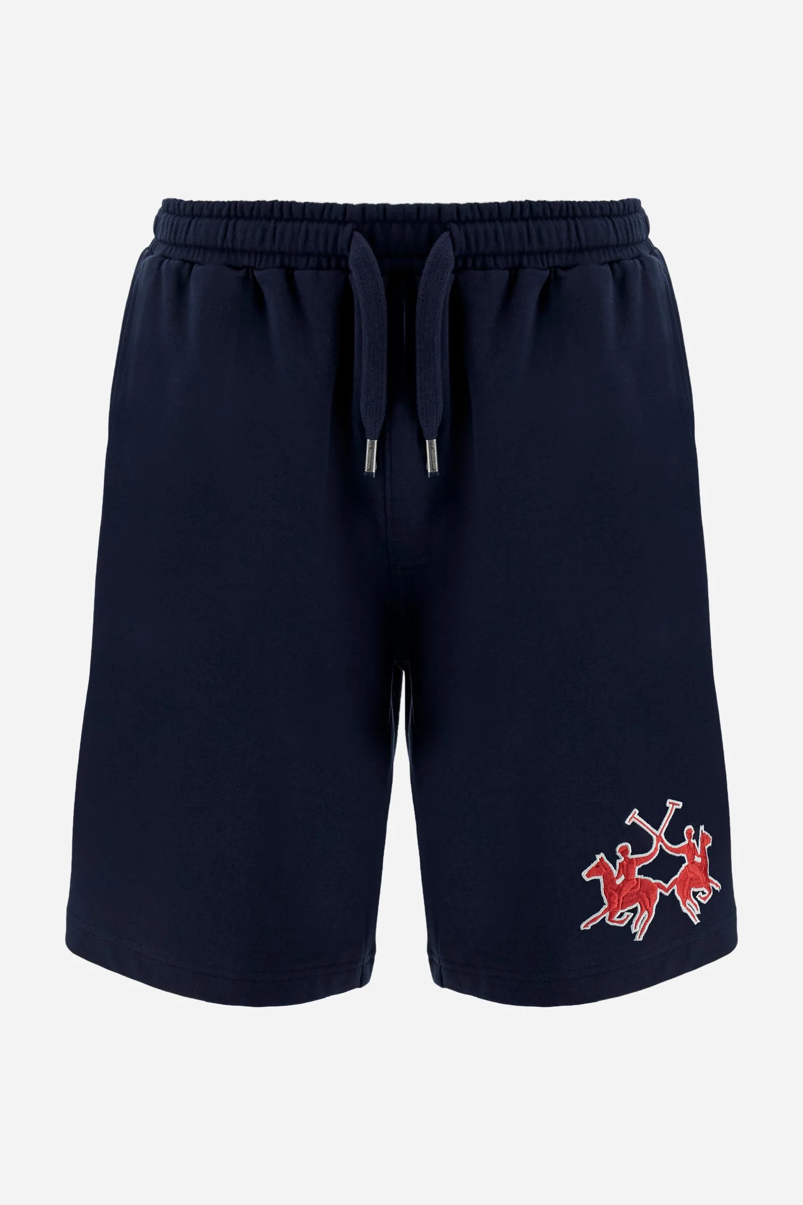 Herren Bermuda aus Baumwoll-Sweatstoff mit Maxi-Logo - Remi - Image 5