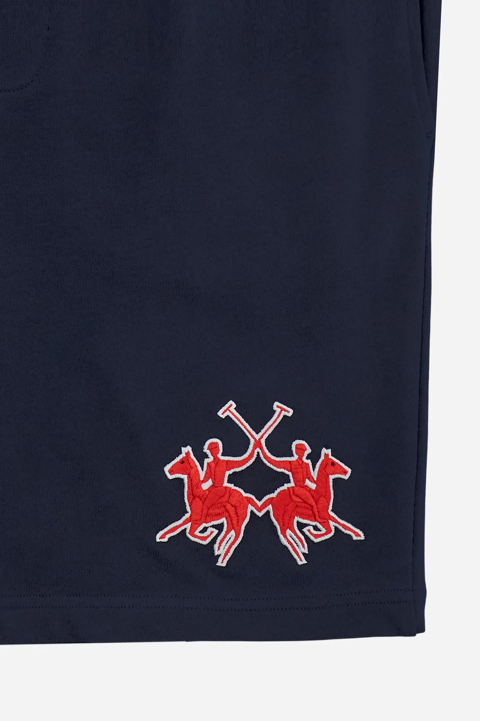 Herren Bermuda aus Baumwoll-Sweatstoff mit Maxi-Logo - Remi - Image 6