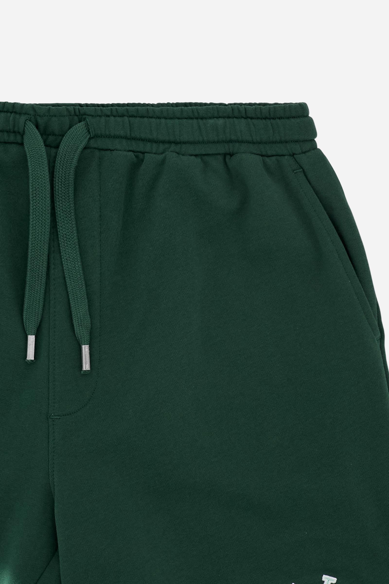 Herren Bermuda aus Baumwoll-Sweatstoff mit Maxi-Logo - Remi - Image 8