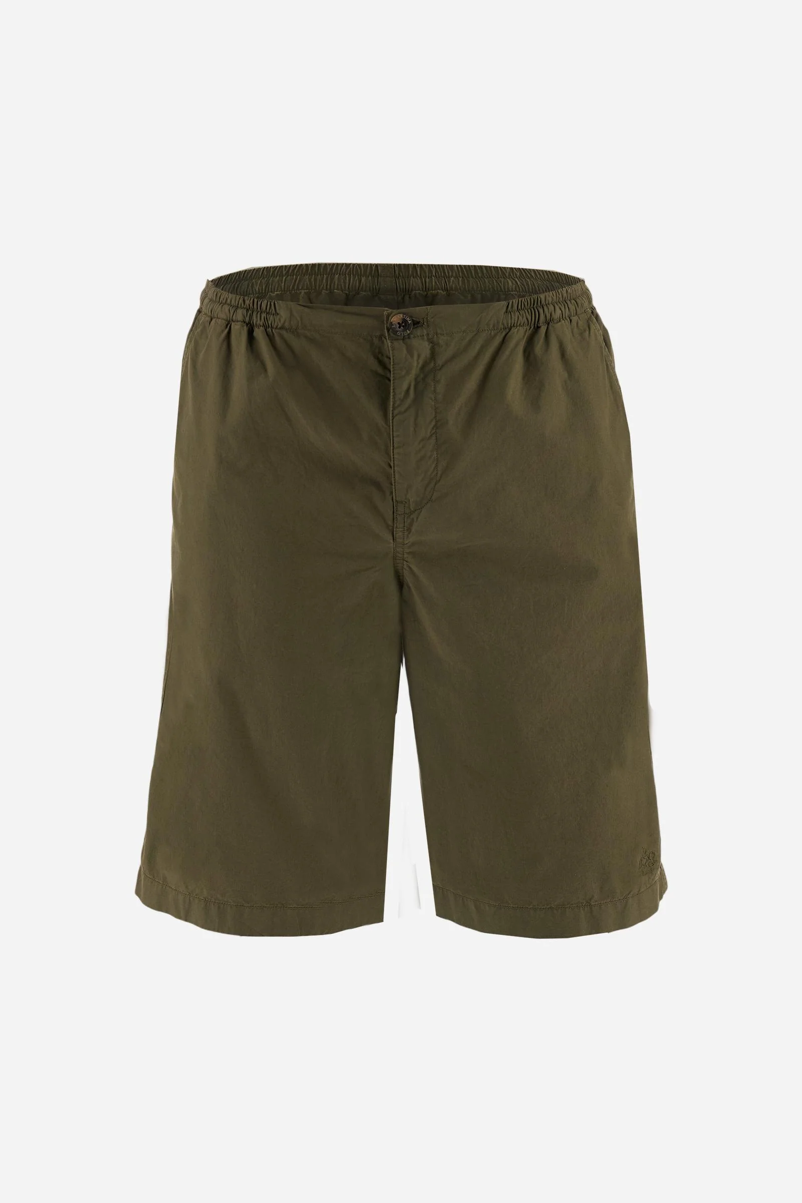Herren-Bermudashorts aus stückgefärbtem Popeline - Cesar - Image 5