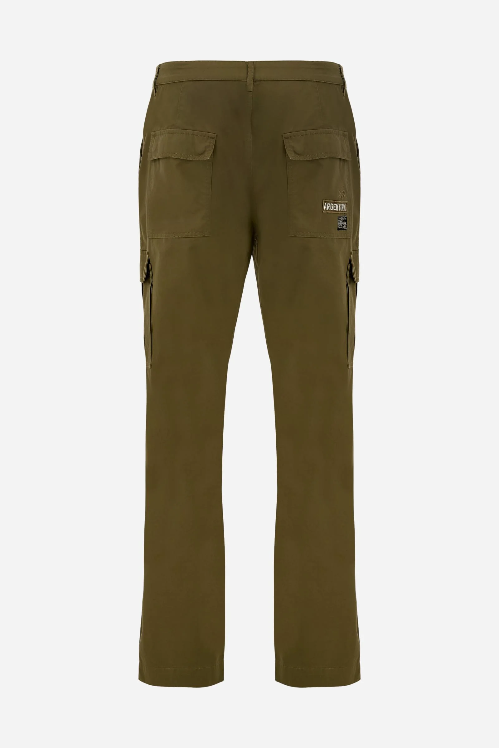 Herren Cargo-Hose aus Twill Black Label Edition - Caìn - Image 6