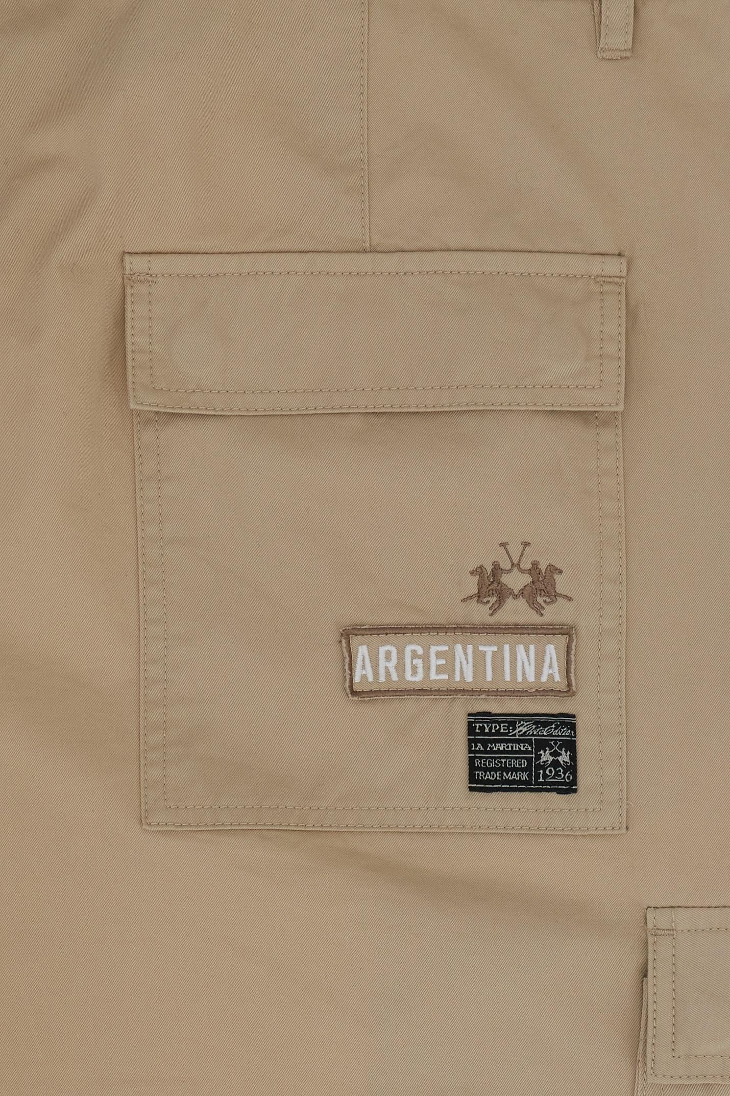Herren Cargo-Hose aus Twill Black Label Edition - Caìn - Image 7