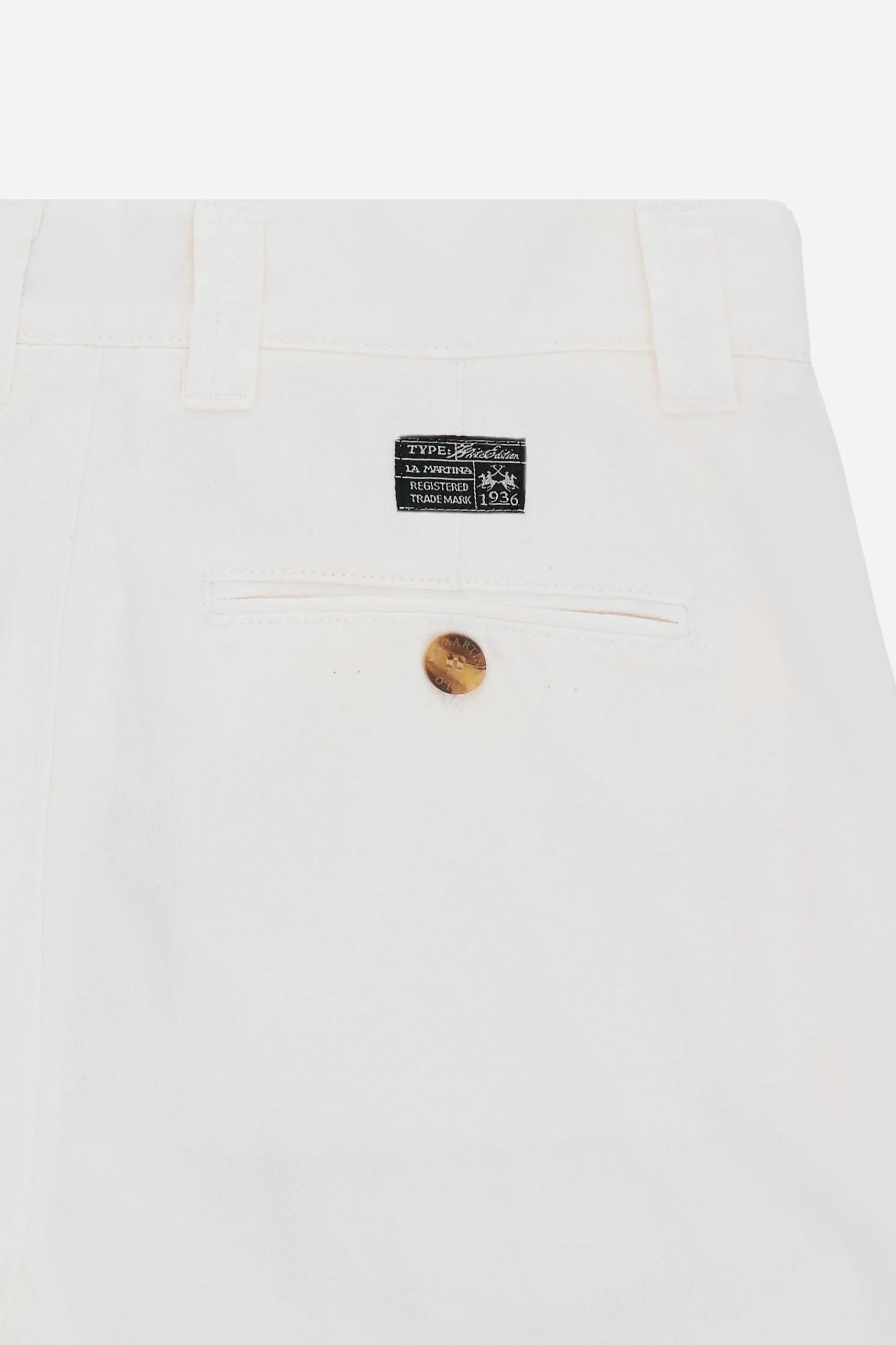 Herren Chino-Hose aus Baumwoll-Leinen-Gewebe Black Label Edition - Chip - Image 7