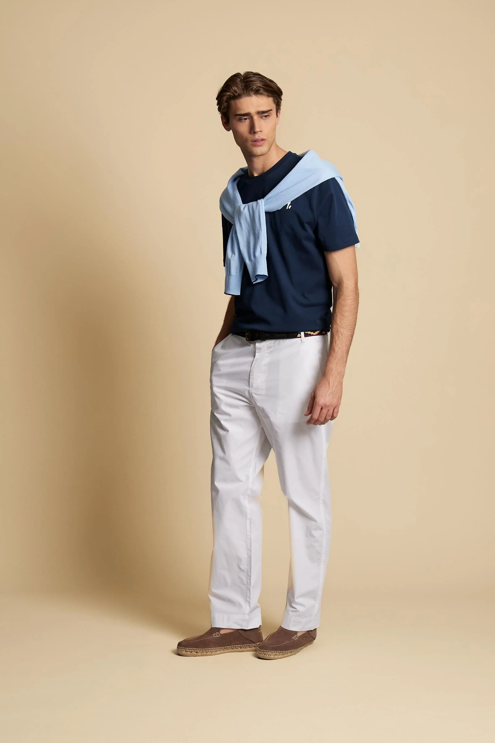 Herren Chinohose aus Baumwoll-Popeline - Cassian - Image 2