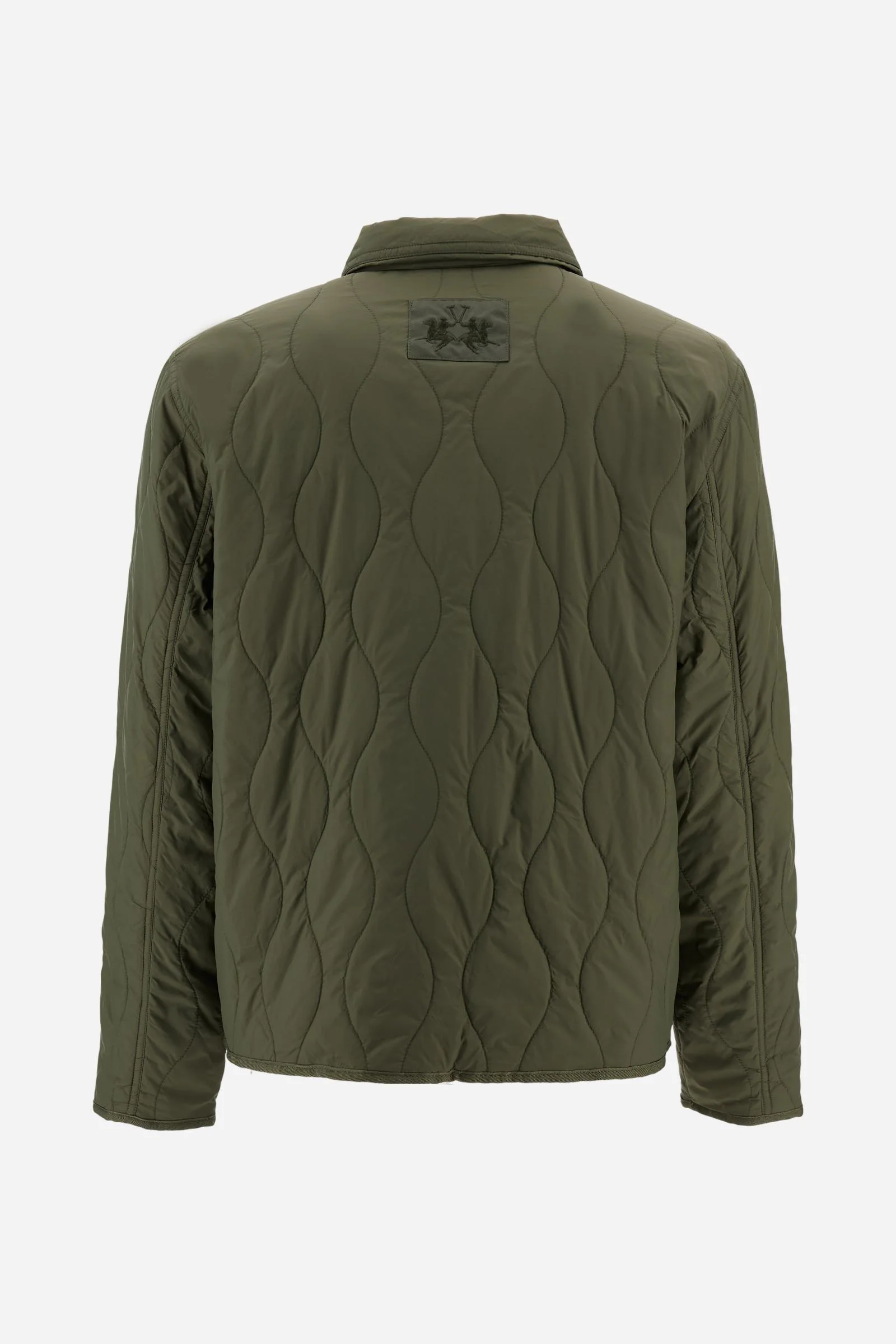 Herren-gesteppte Overshirt aus Nylon – Chad - Image 6