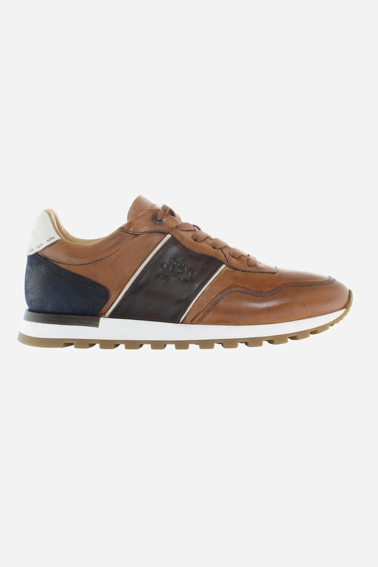 Herren Heritage Sneaker aus handpatiniertem Leder - Leathen