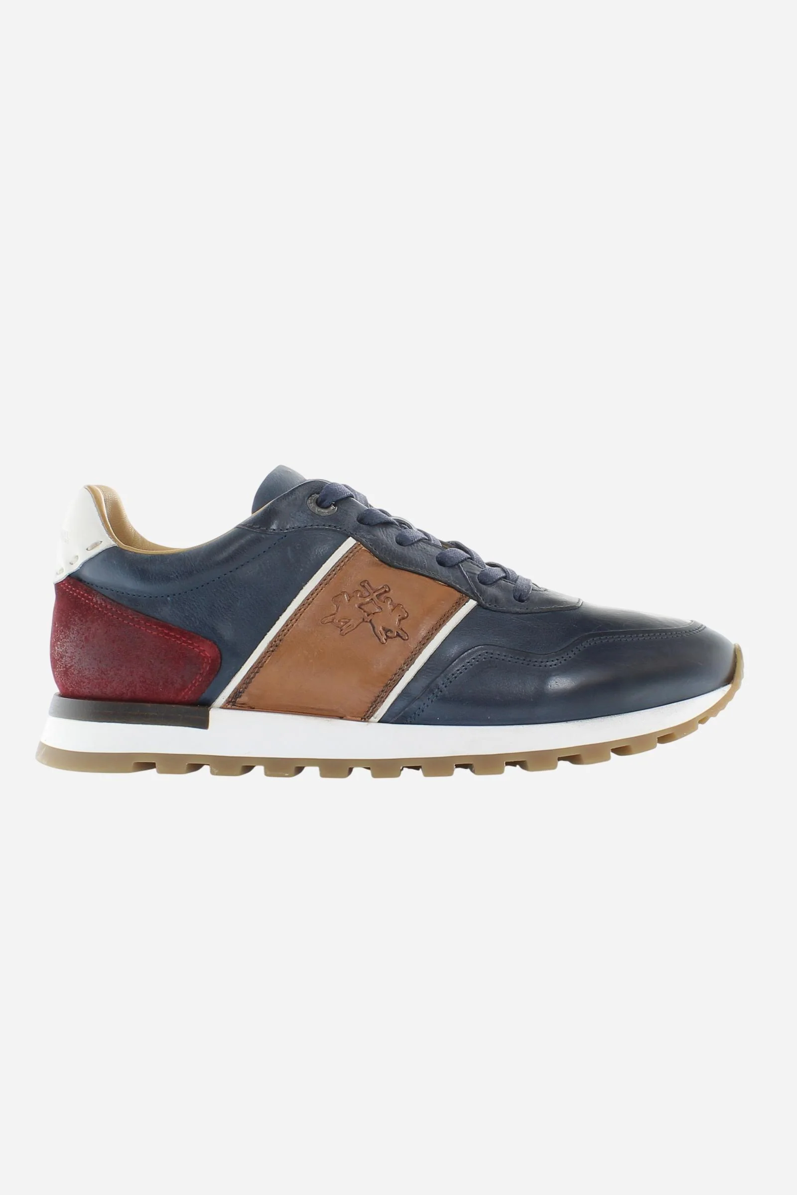 Herren Heritage Sneaker aus handpatiniertem Leder - Leathen