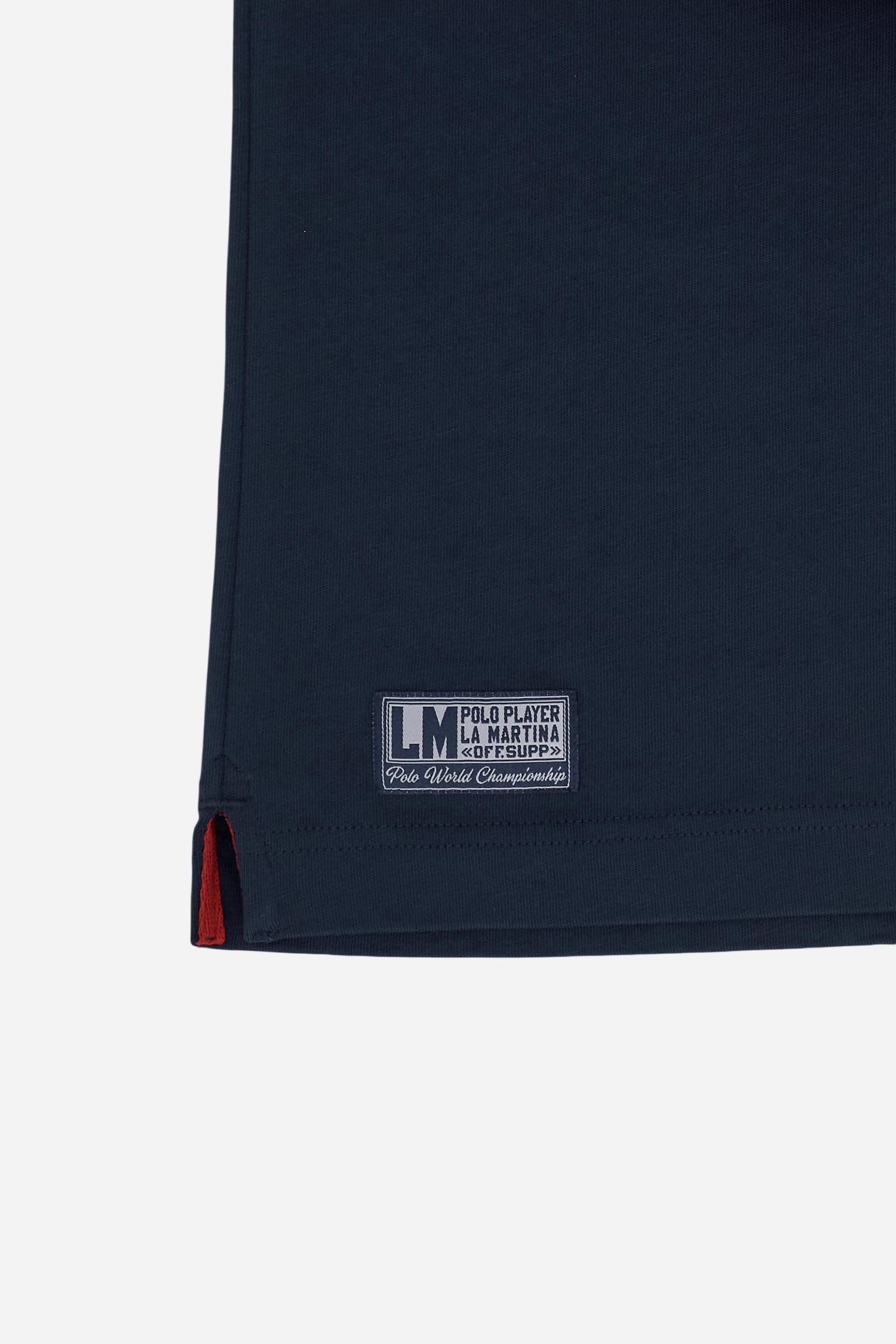Herren-Jersey-Poloshirt mit Kontraststreifen – Constant - Image 5