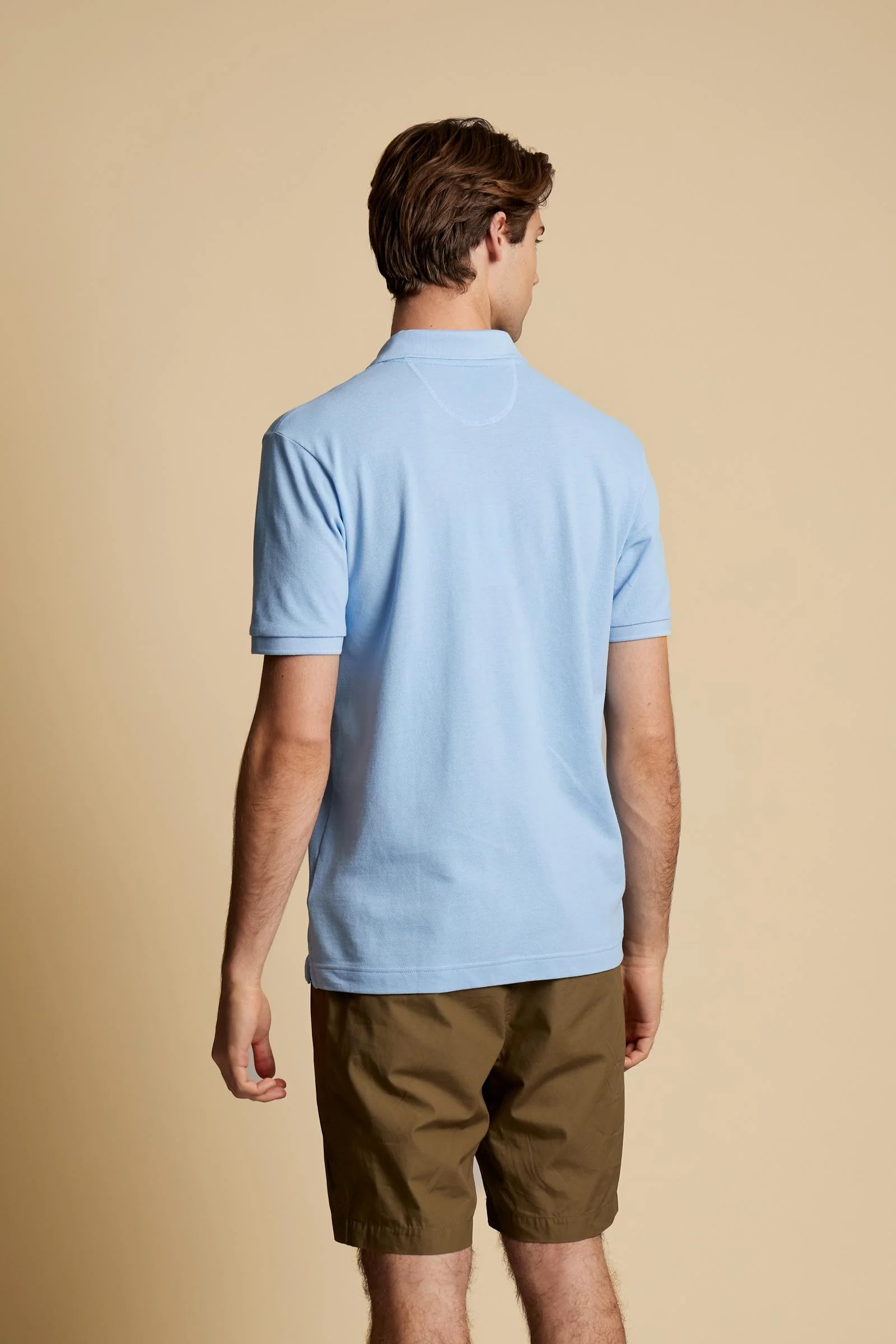 Herren Kurzarm-Poloshirt aus Baumwoll-Piqué - Tex - Image 4