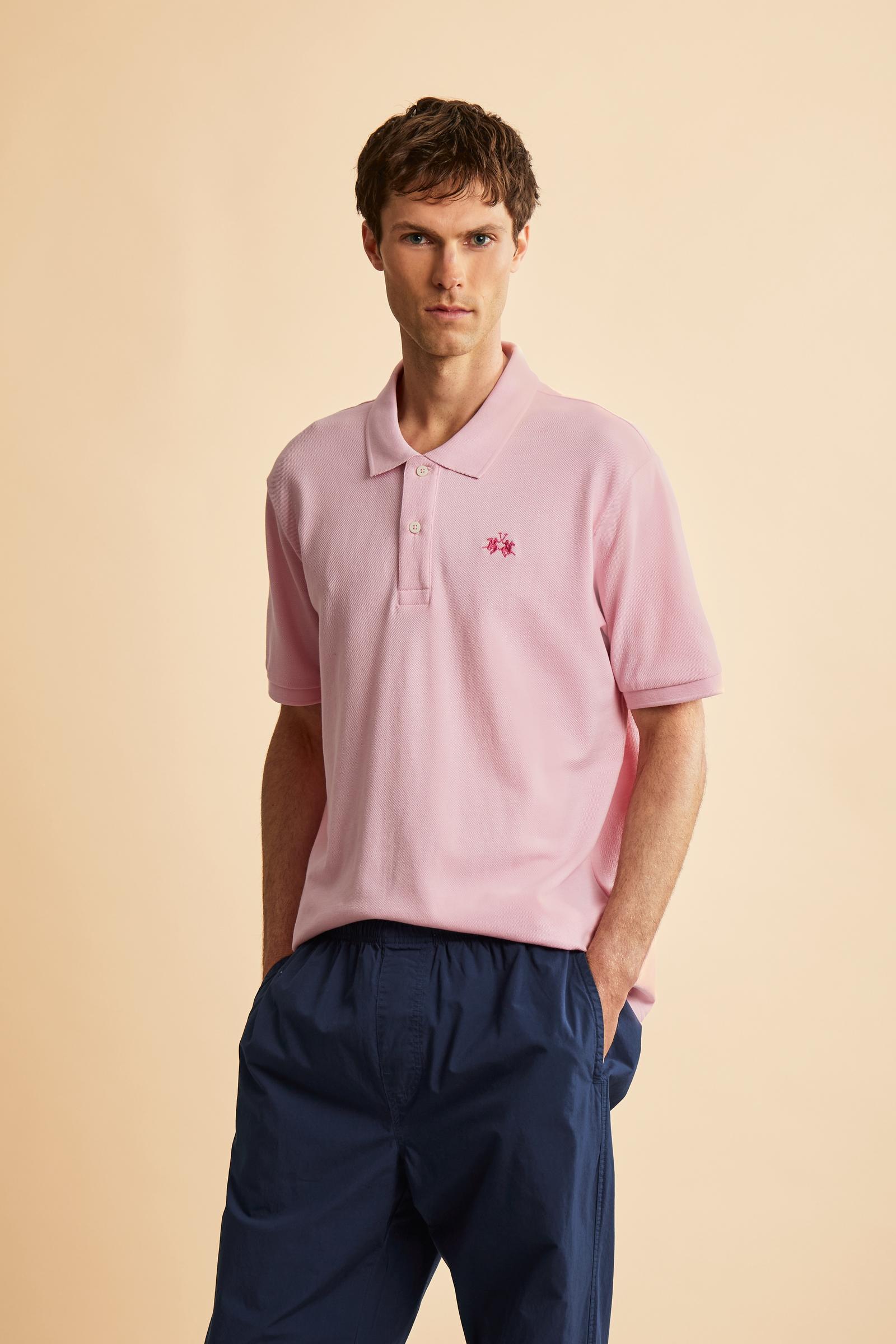 Herren Kurzarm-Poloshirt aus Baumwoll-Piqué - Tex