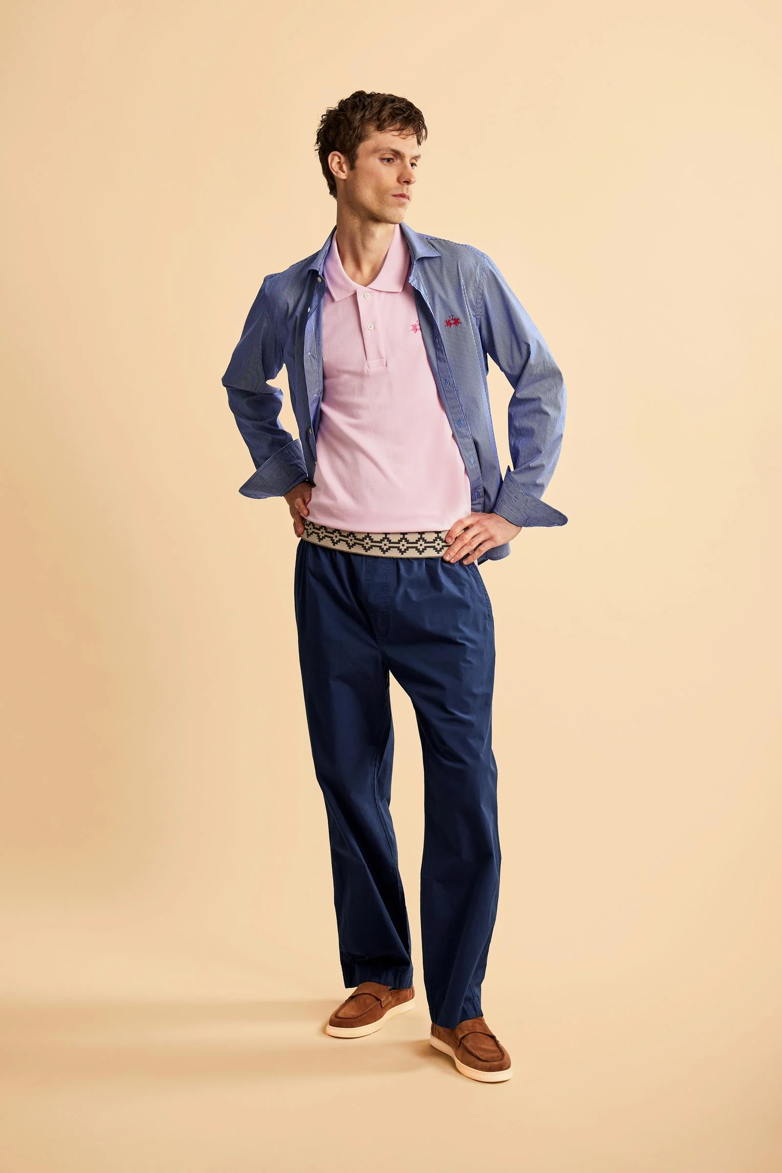 Herren Kurzarm-Poloshirt aus Baumwoll-Piqué - Tex - Image 2