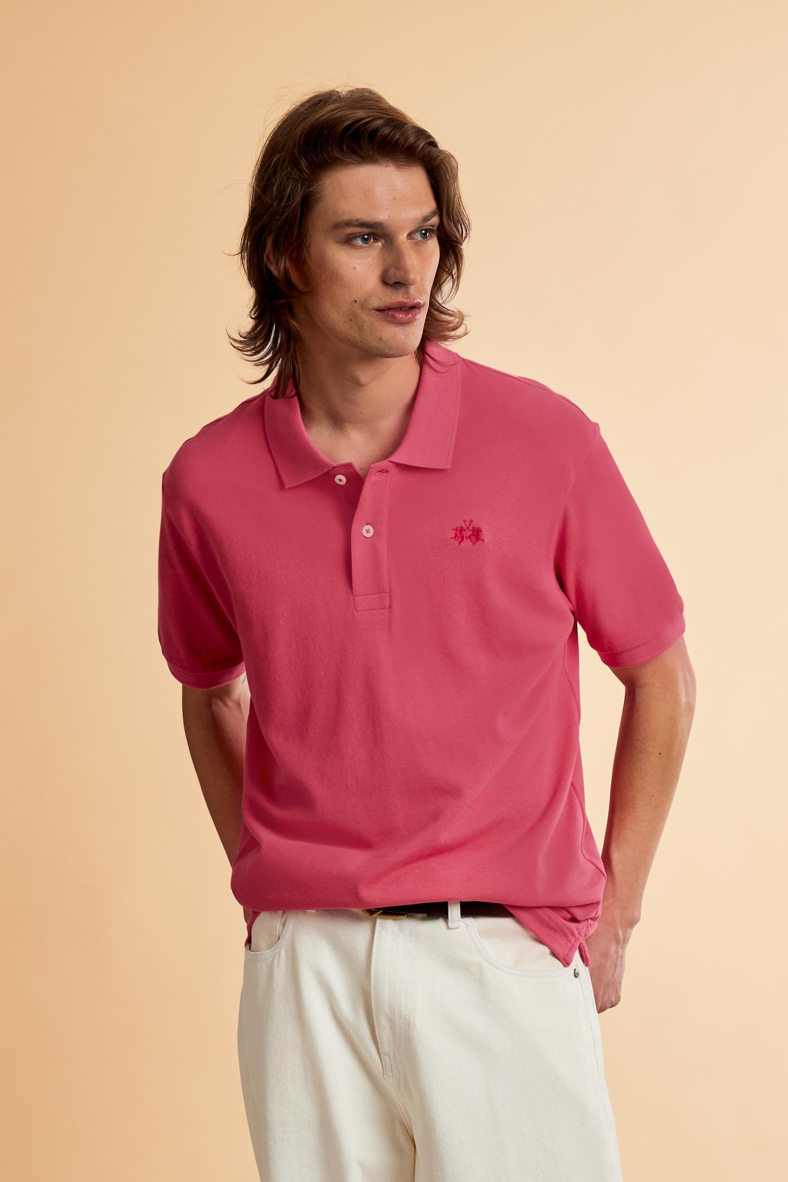 Herren Kurzarm-Poloshirt aus Baumwoll-Piqué - Tex
