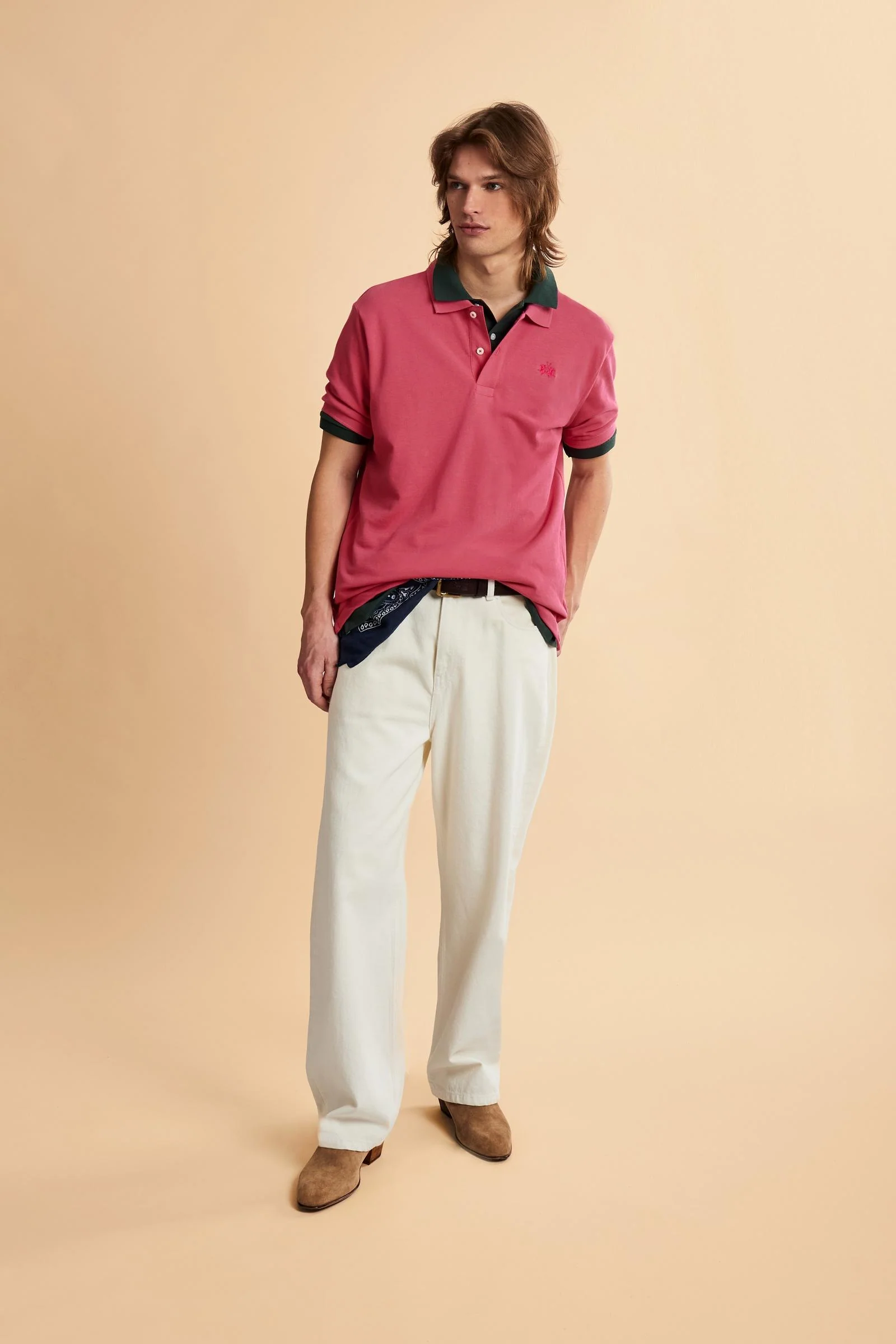 Herren Kurzarm-Poloshirt aus Baumwoll-Piqué - Tex - Image 2