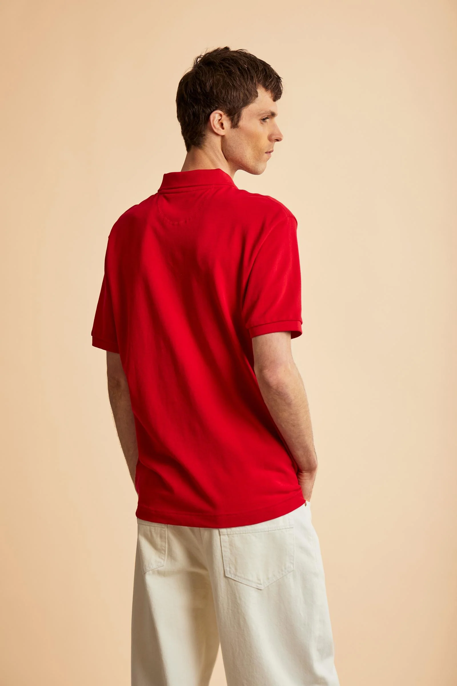 Herren Kurzarm-Poloshirt aus Baumwoll-Piqué - Tex - Image 4