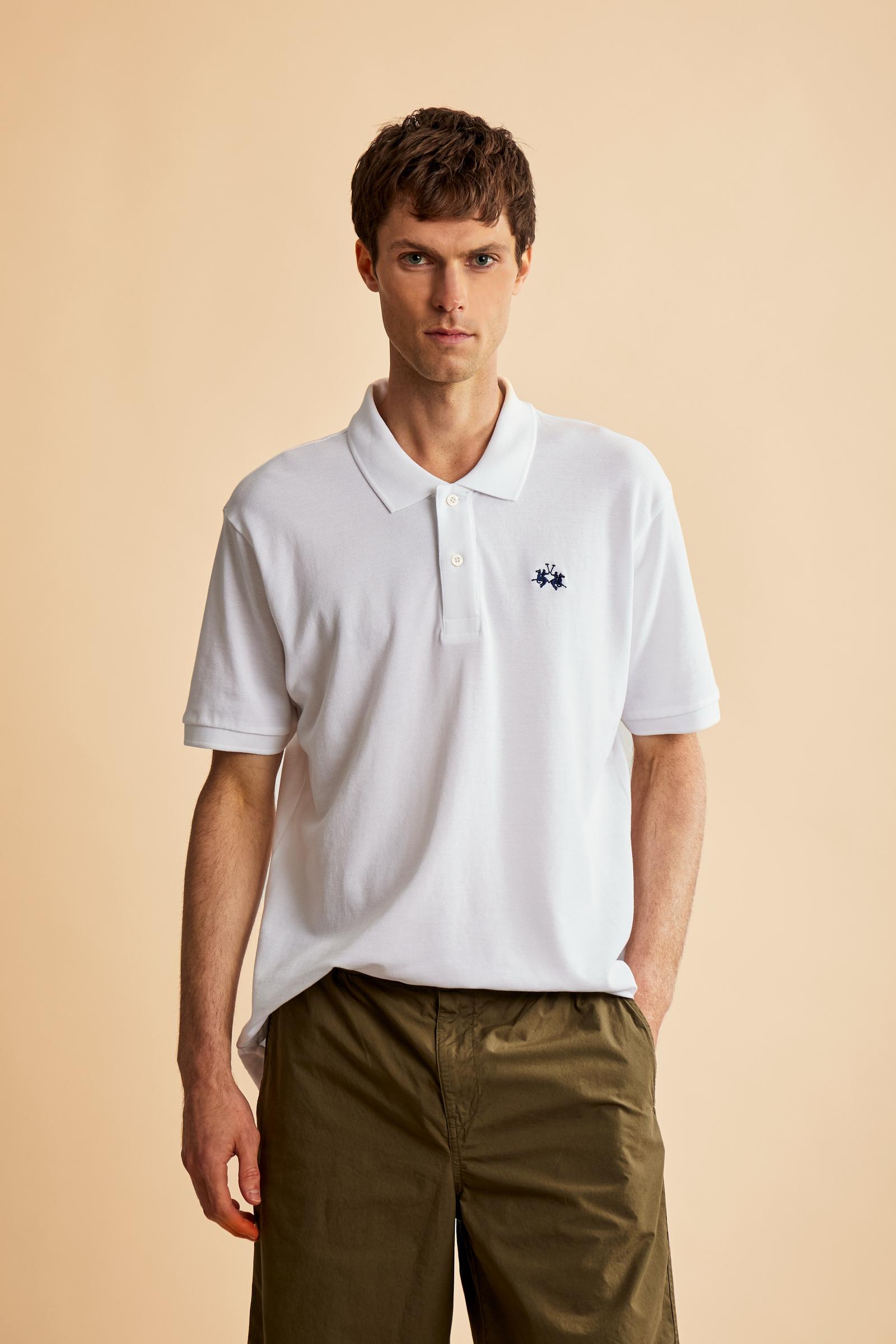 Herren Kurzarm-Poloshirt aus Baumwoll-Piqué - Tex