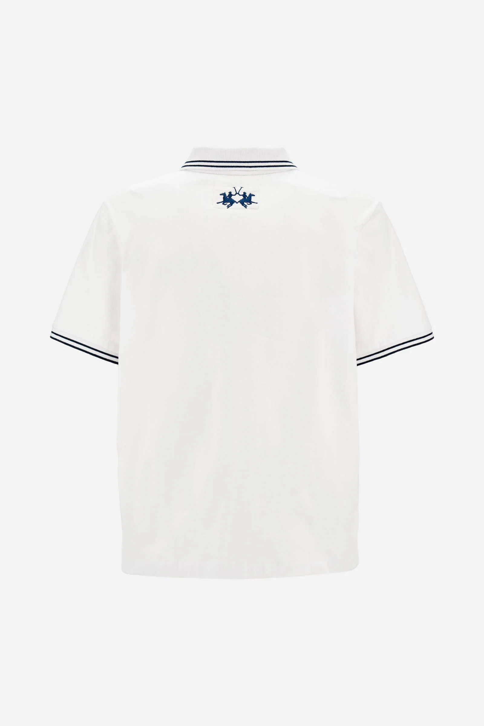Herren Kurzarm-Poloshirt aus Baumwolljersey Mykonos – Corbin - Image 6