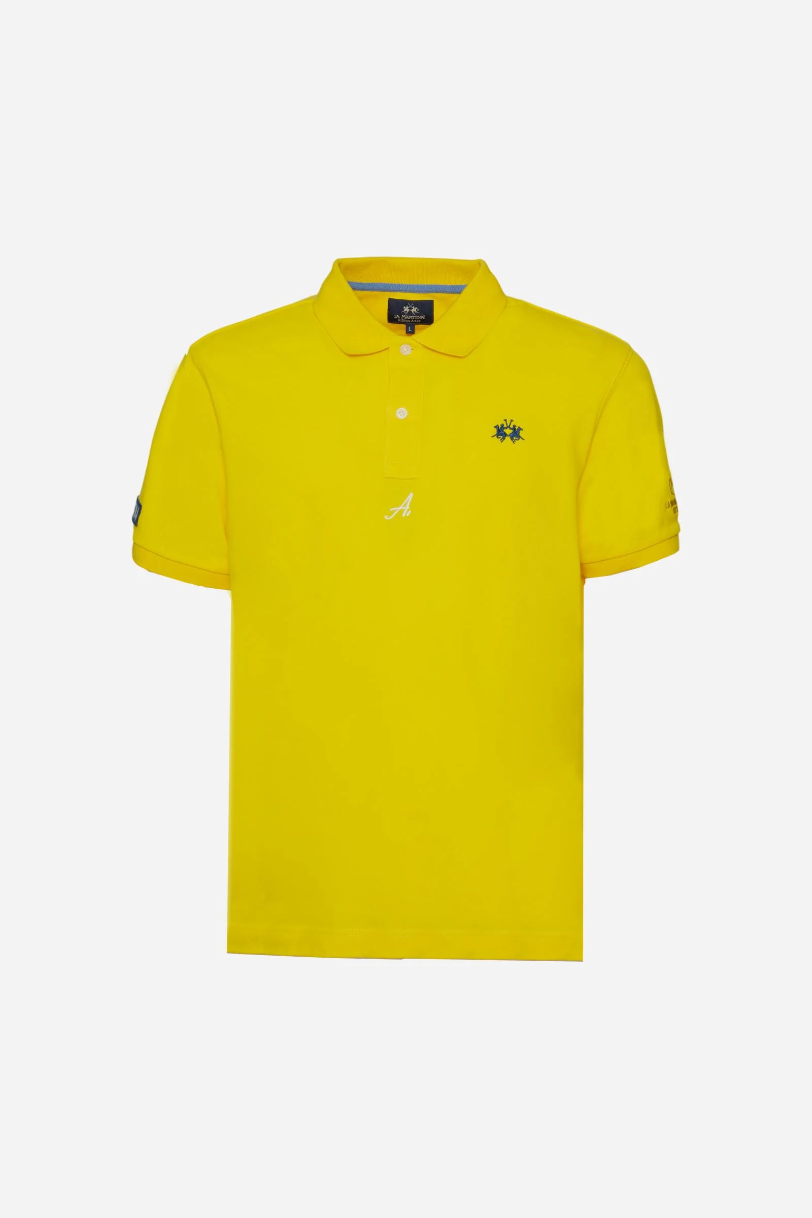 Herren Kurzarm-Poloshirt aus Piqué Kollektion Nations - Charo - Image 5