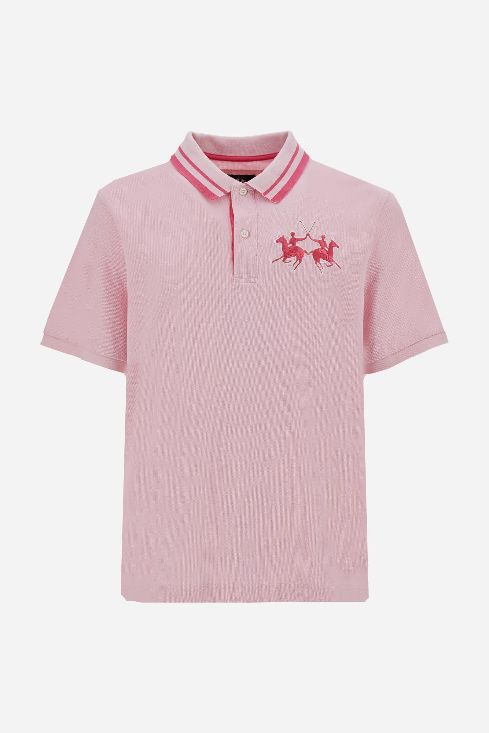 Herren Kurzarm-Poloshirt aus Piqué mit 3D-Maxi-Logo – Coty - Image 5
