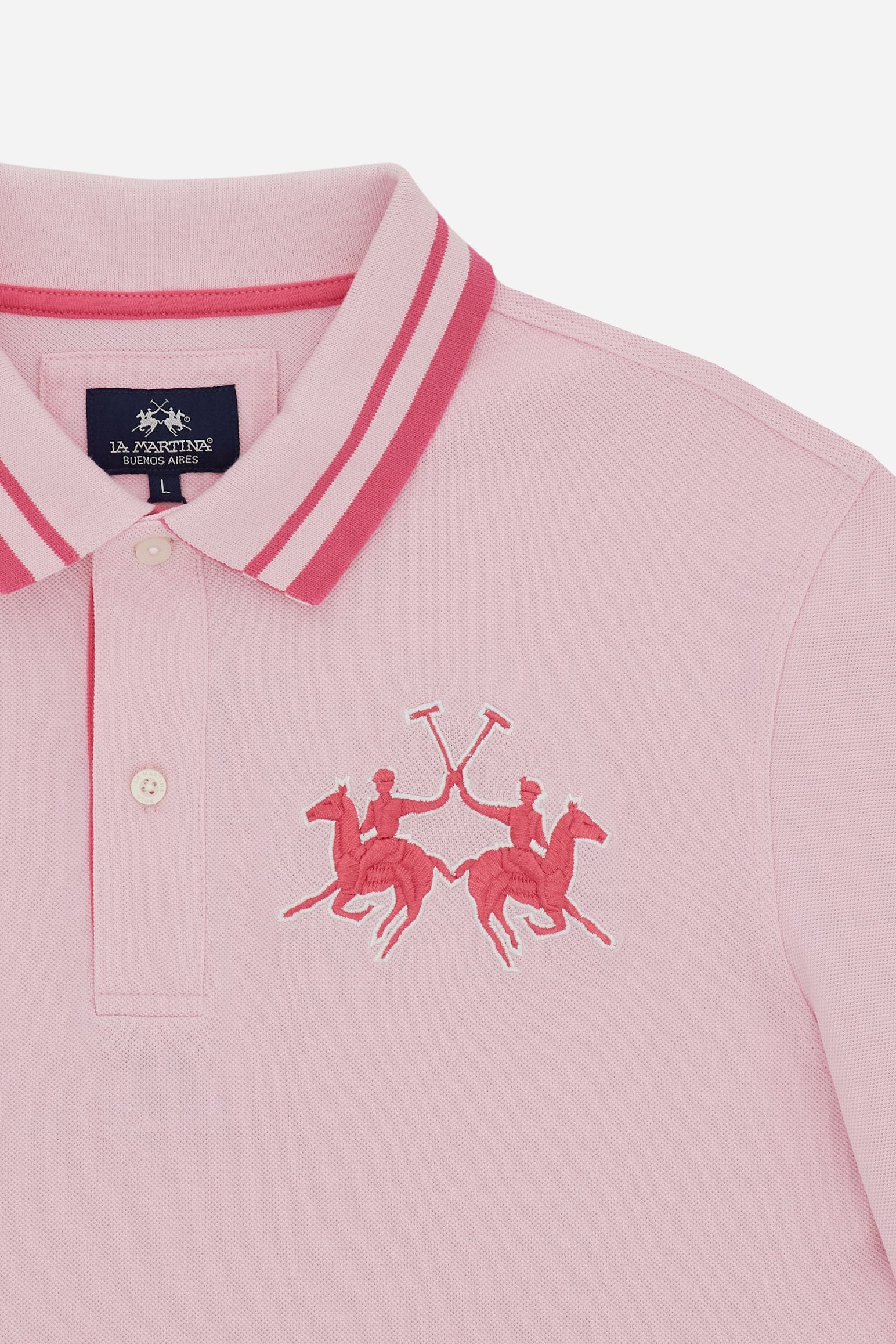 Herren Kurzarm-Poloshirt aus Piqué mit 3D-Maxi-Logo – Coty - Image 7