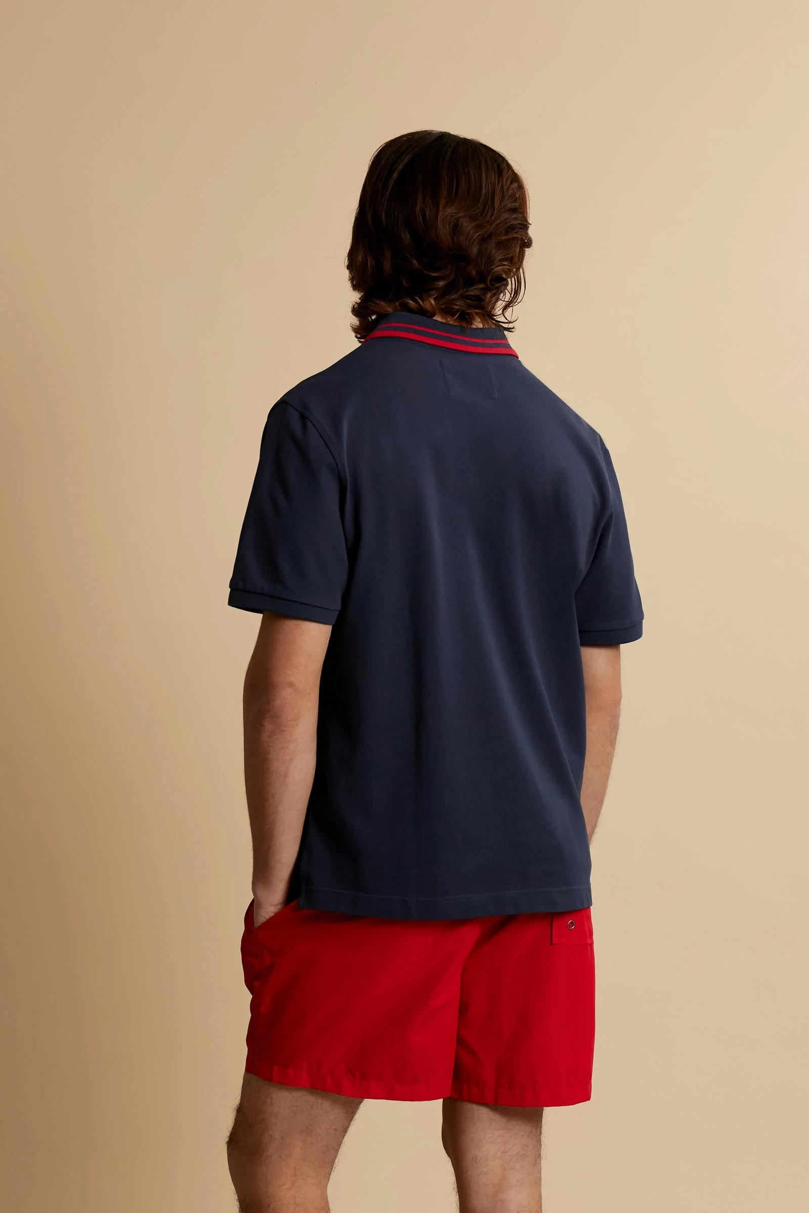 Herren Kurzarm-Poloshirt aus Piqué mit 3D-Maxi-Logo – Coty - Image 4