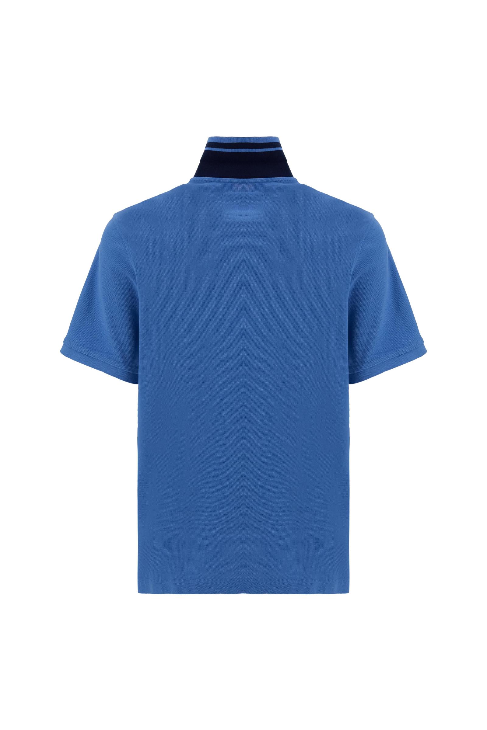 Herren Kurzarm-Poloshirt aus Piqué mit 3D-Maxi-Logo – Coty - Image 6