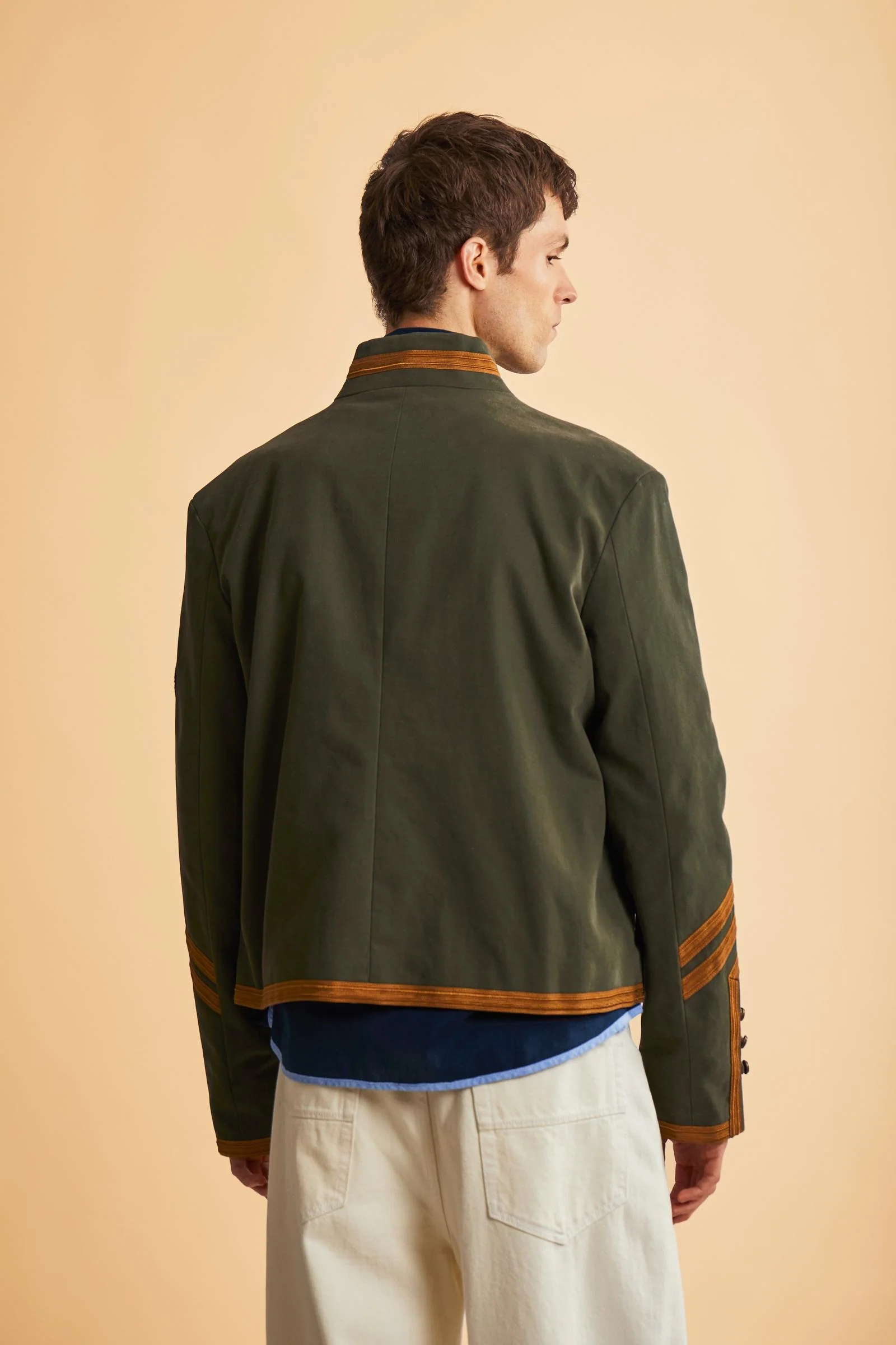 Herren Militärjacke aus Baumwoll-Canvas Guards – Carrasco - Image 4
