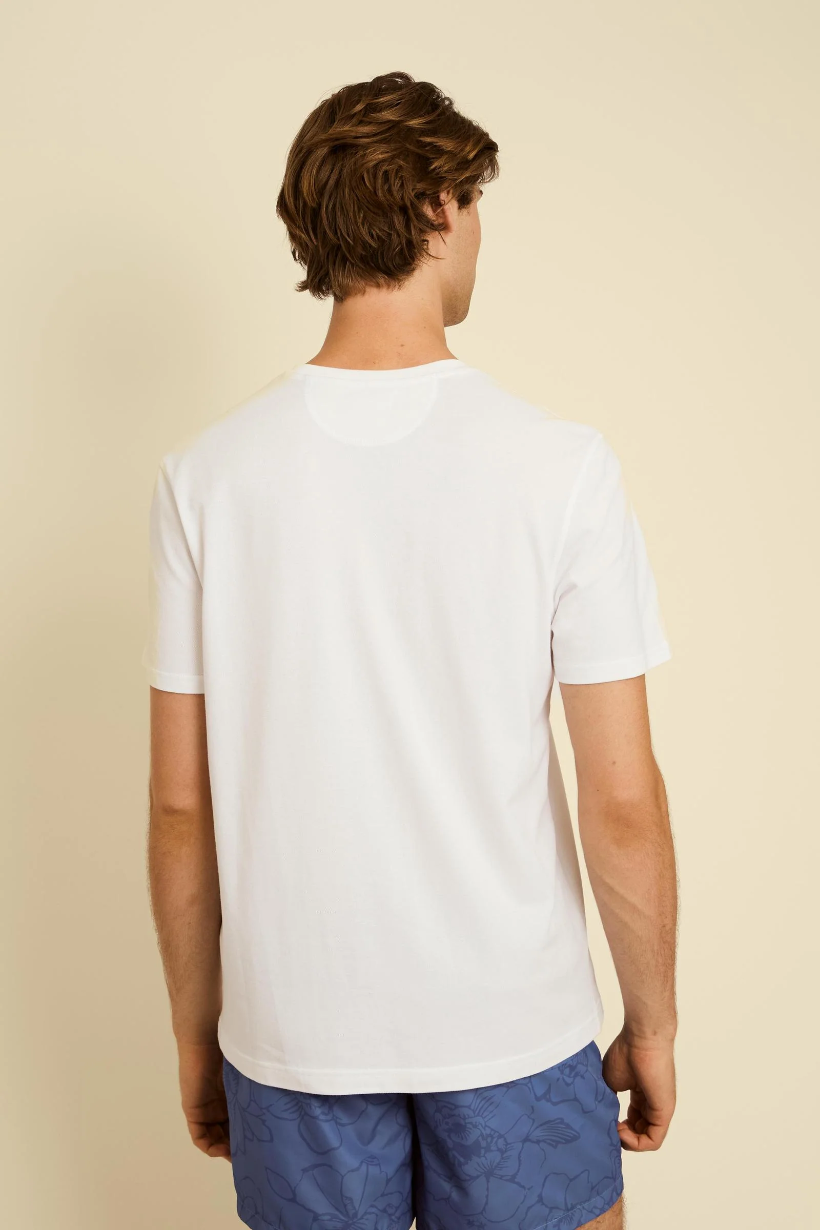 Herren-Piqué-T-Shirt mit Tasche – Agustin - Image 4