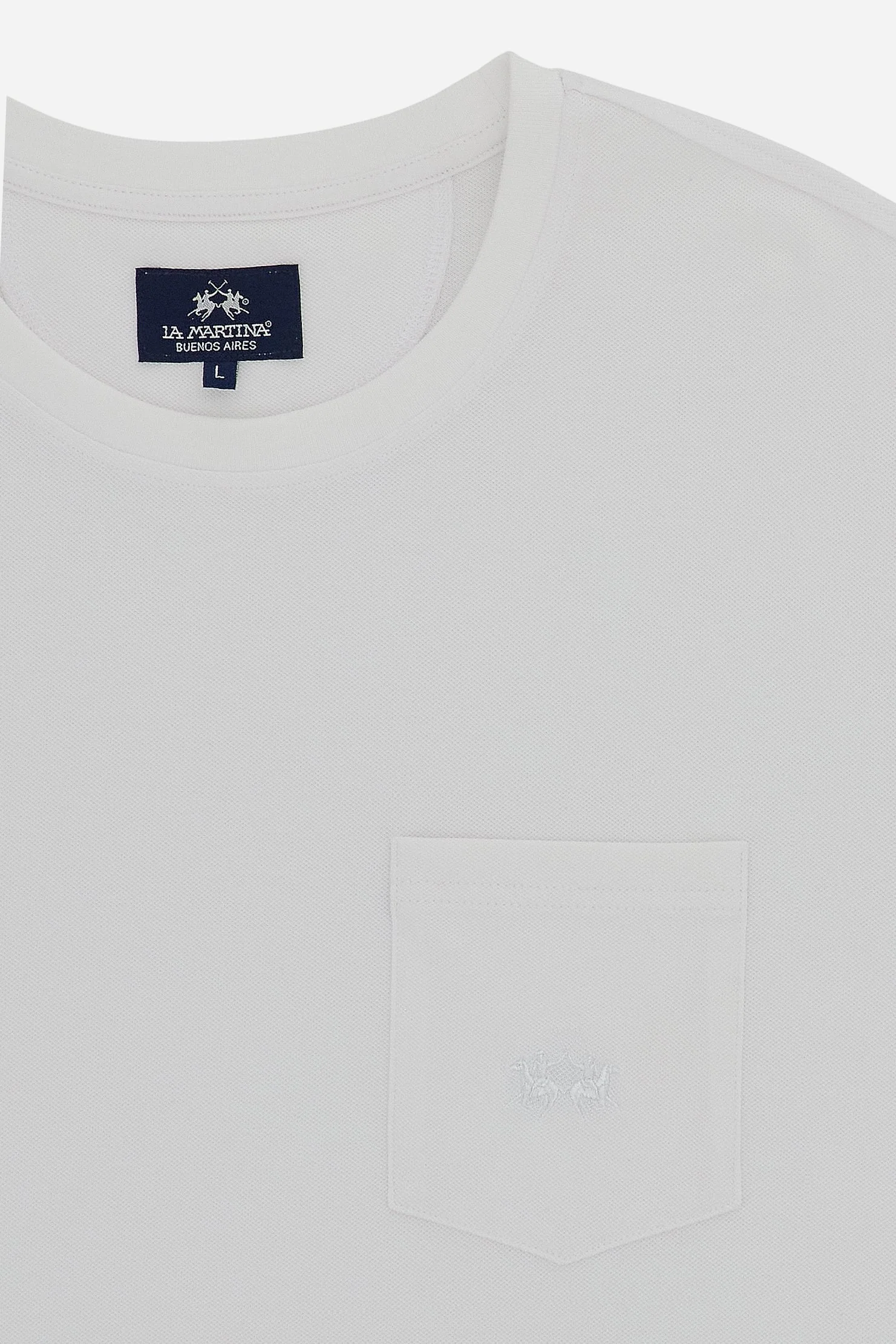 Herren-Piqué-T-Shirt mit Tasche – Agustin - Image 7