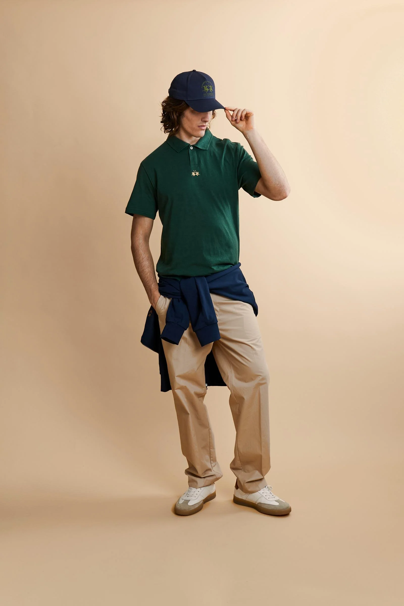 Herren Polo aus Slub-Baumwolljersey - Yoojoon - Image 2