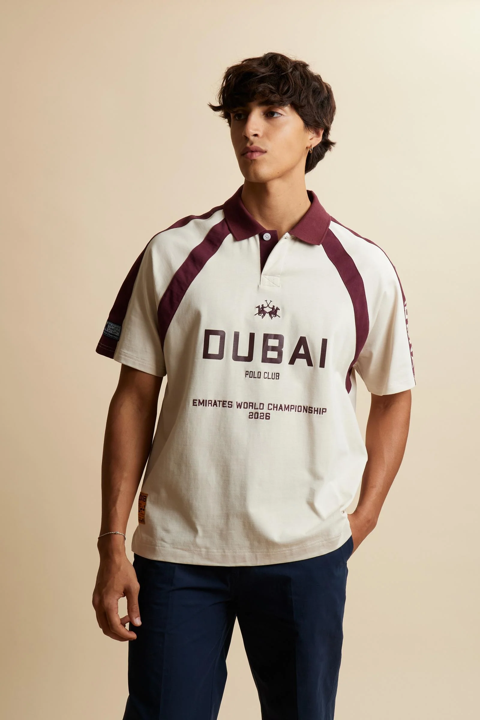 Herren Poloshirt aus Baumwolle Dubai Edition - Clitus