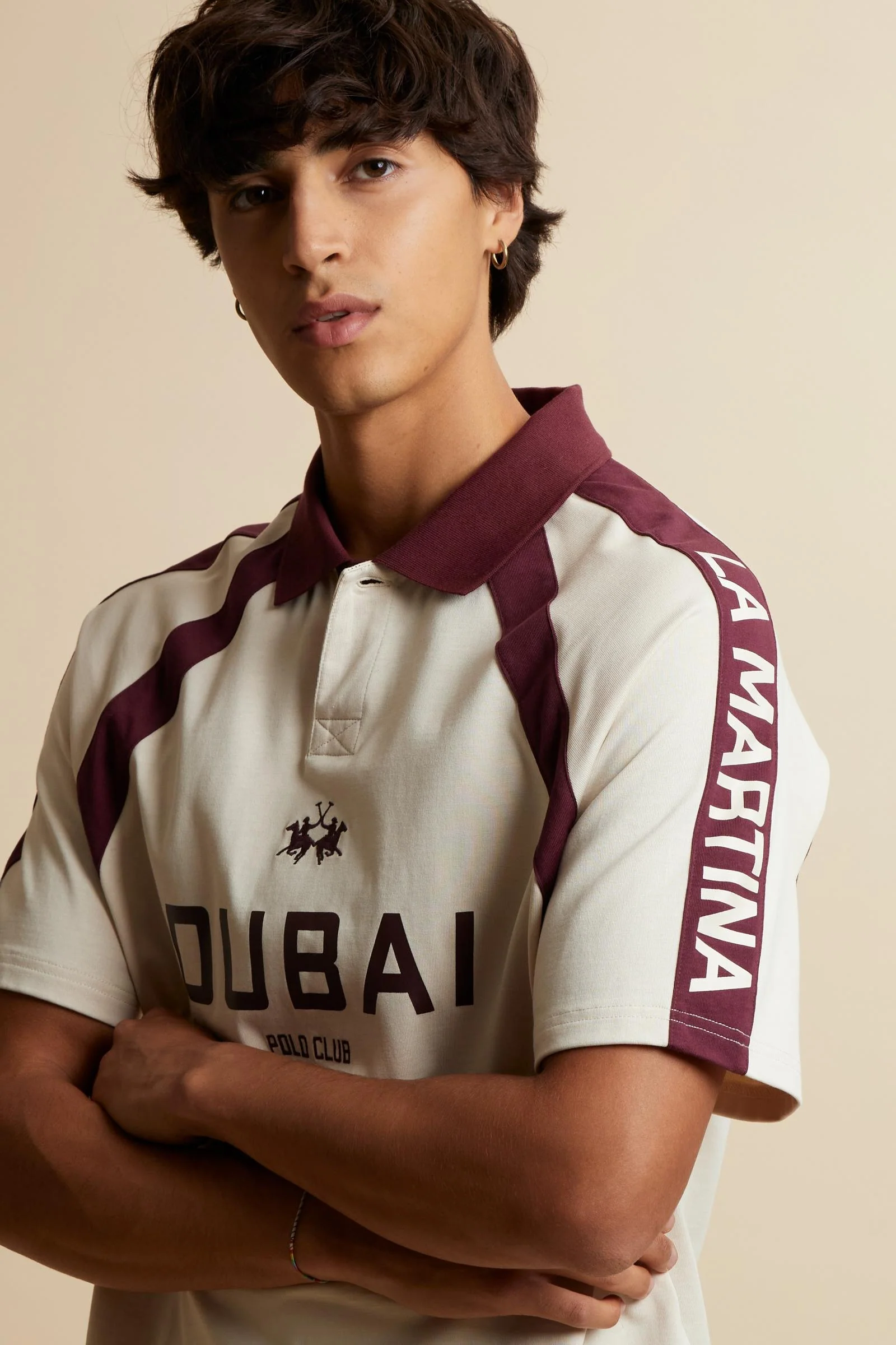 Herren Poloshirt aus Baumwolle Dubai Edition - Clitus - Image 3