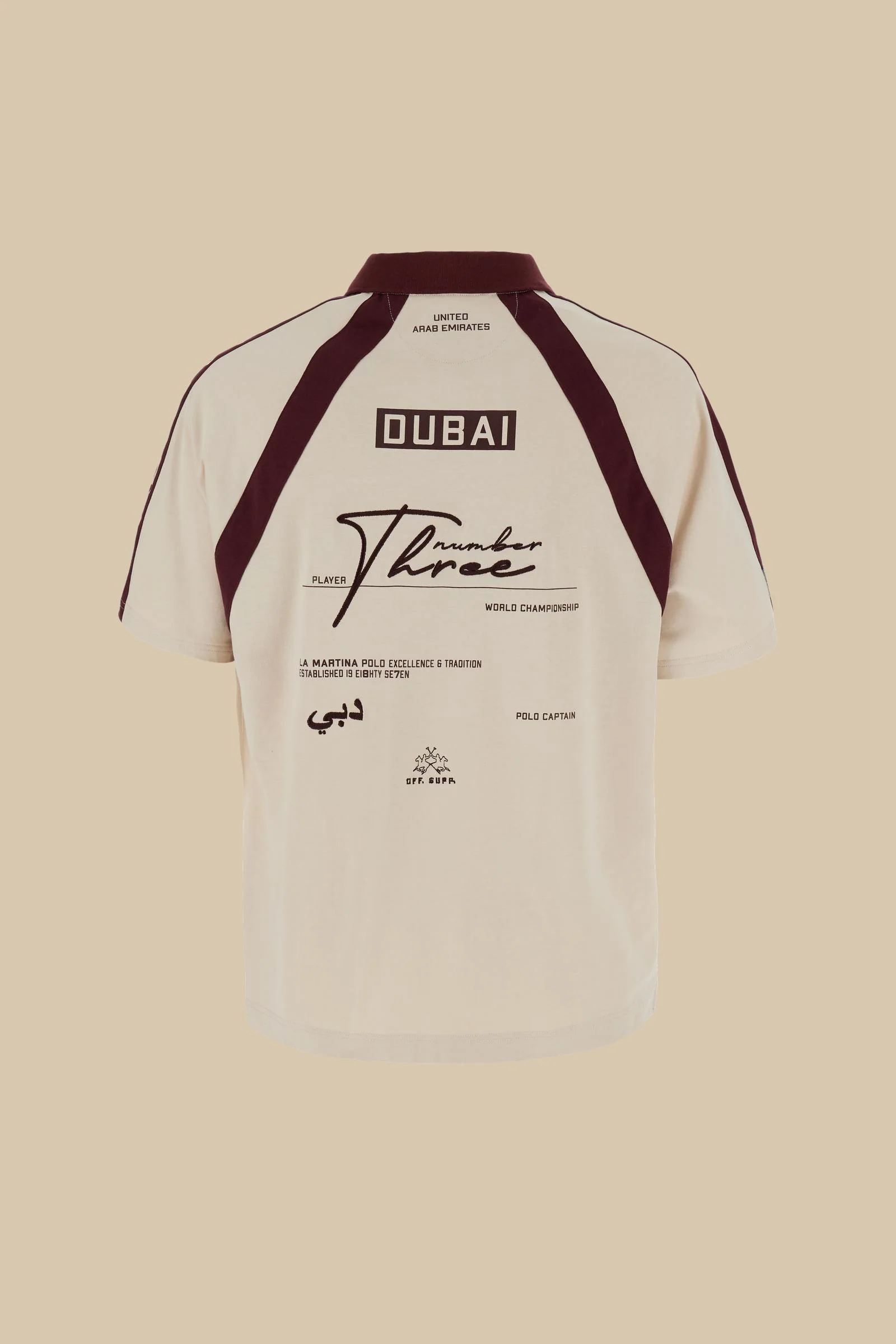 Herren Poloshirt aus Baumwolle Dubai Edition - Clitus - Image 6