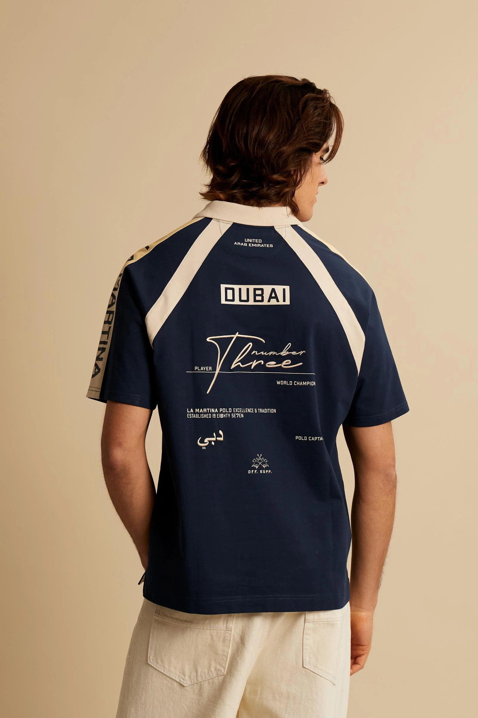 Herren Poloshirt aus Baumwolle Dubai Edition - Clitus - Image 4