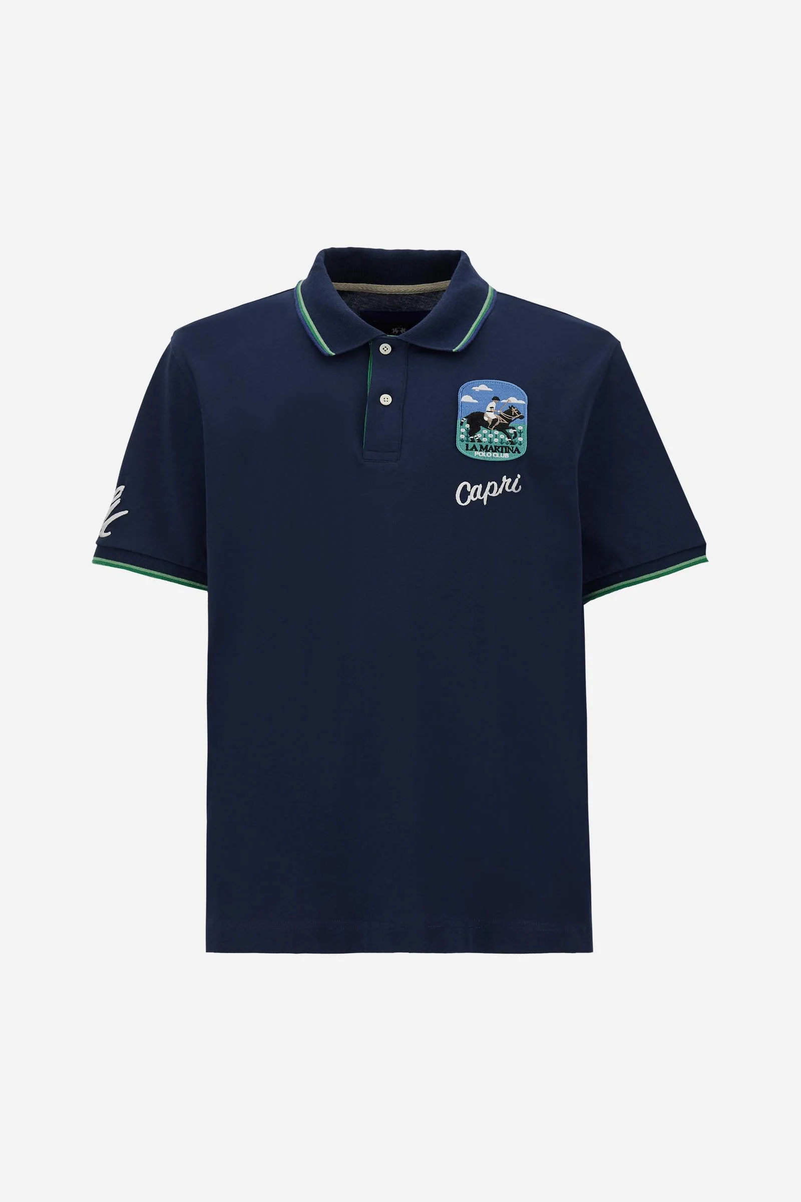 Herren Poloshirt aus Baumwolljersey Capri Edition – Cyru - Image 5