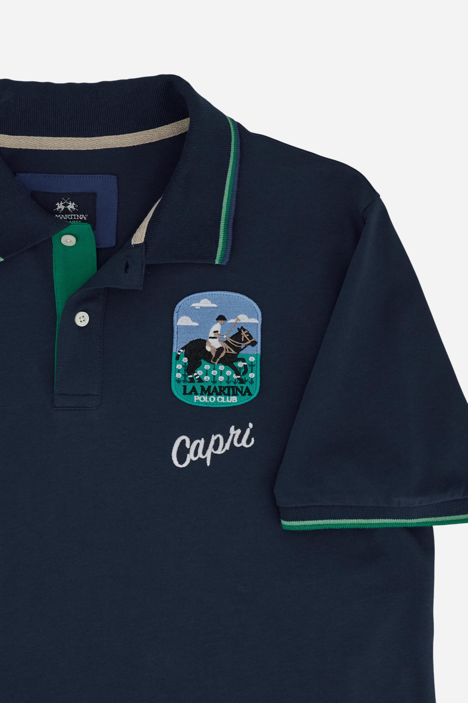 Herren Poloshirt aus Baumwolljersey Capri Edition – Cyru - Image 8