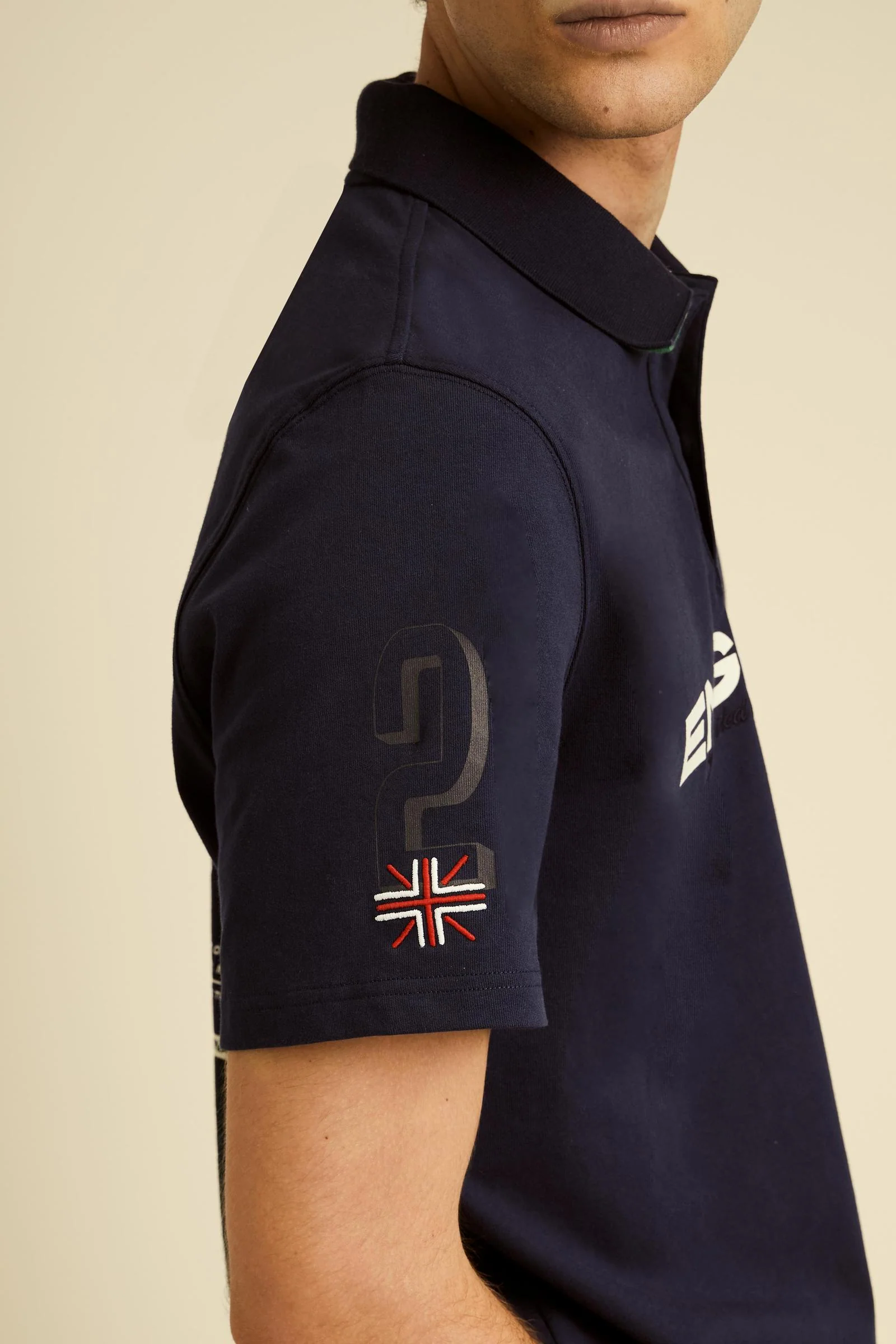 Herren Poloshirt aus Baumwolljersey England Edition - Cosmo - Image 3