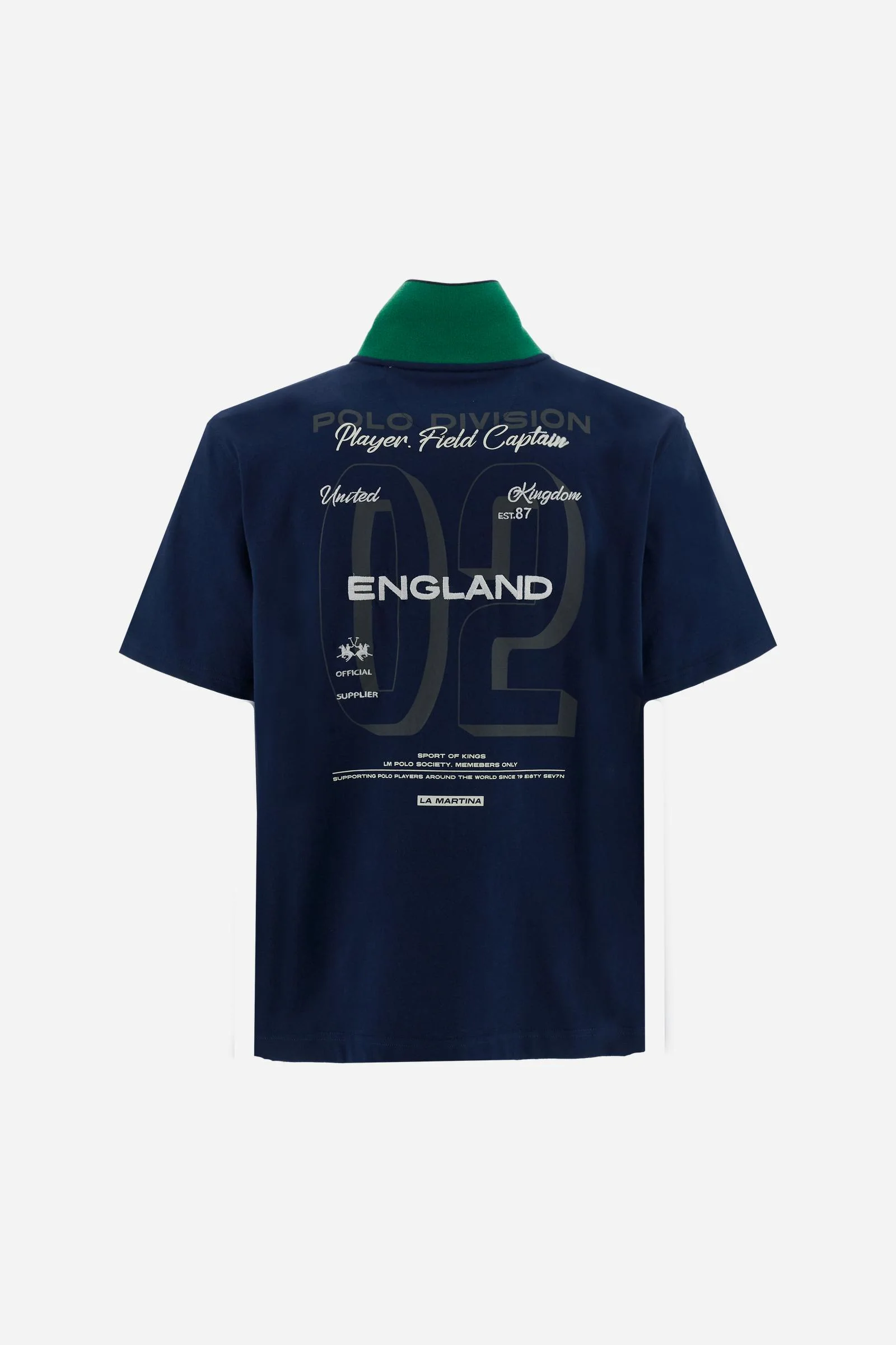 Herren Poloshirt aus Baumwolljersey England Edition - Cosmo - Image 6