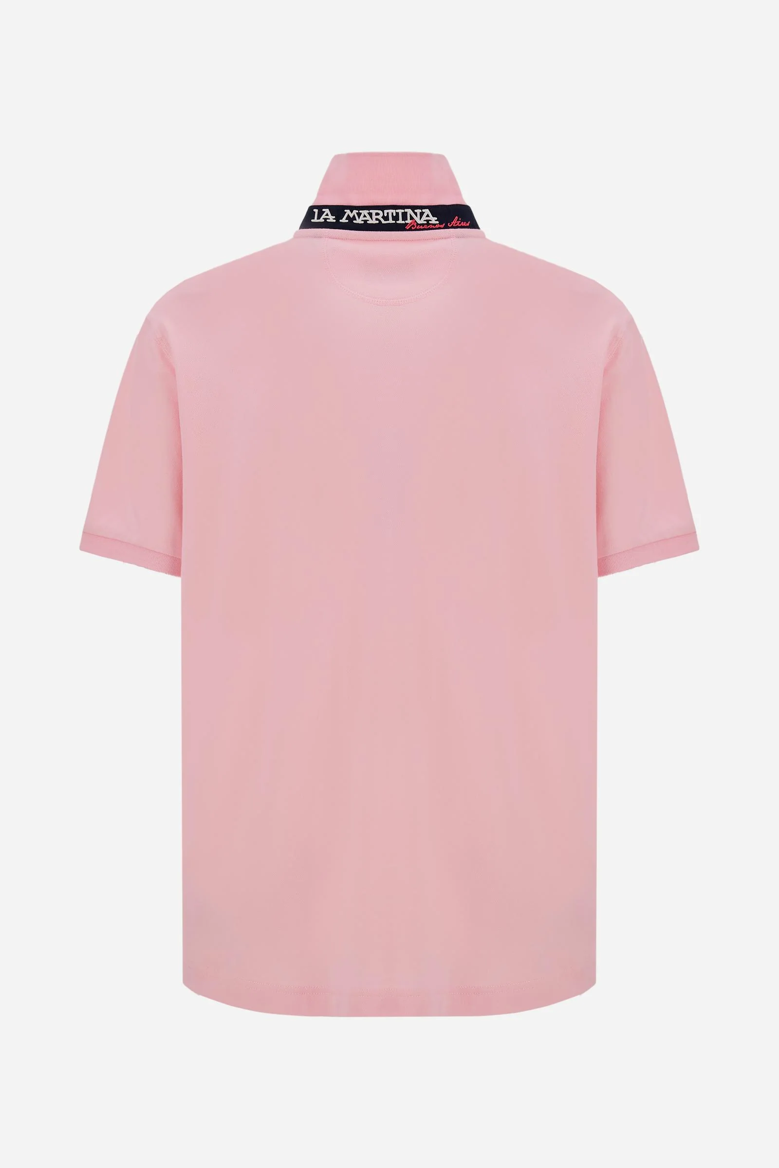 Herren Poloshirt aus Stretch-Piqué mit Trikolore-Logo - Eduardo - Image 6