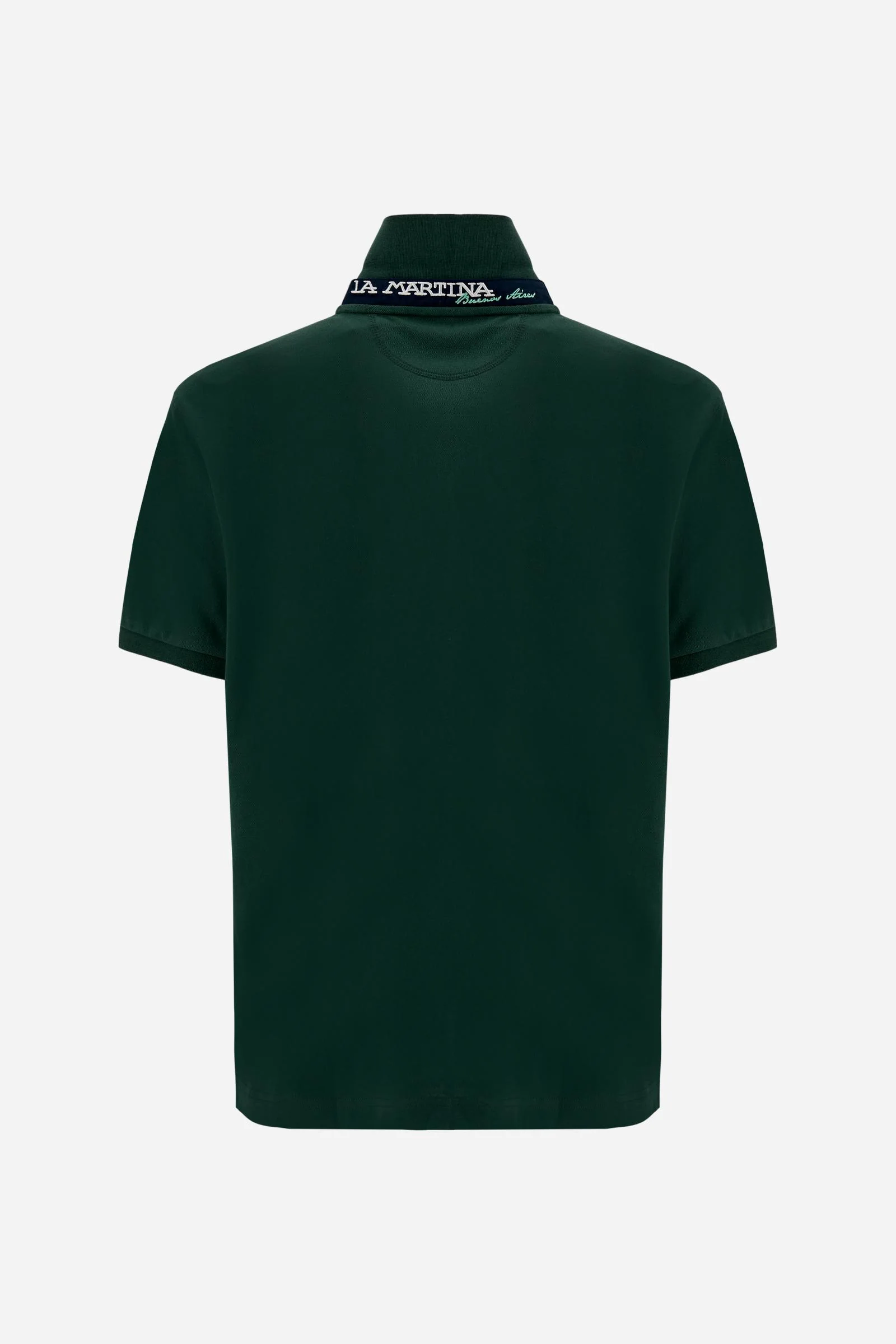 Herren Poloshirt aus Stretch-Piqué mit Trikolore-Logo - Eduardo - Image 6