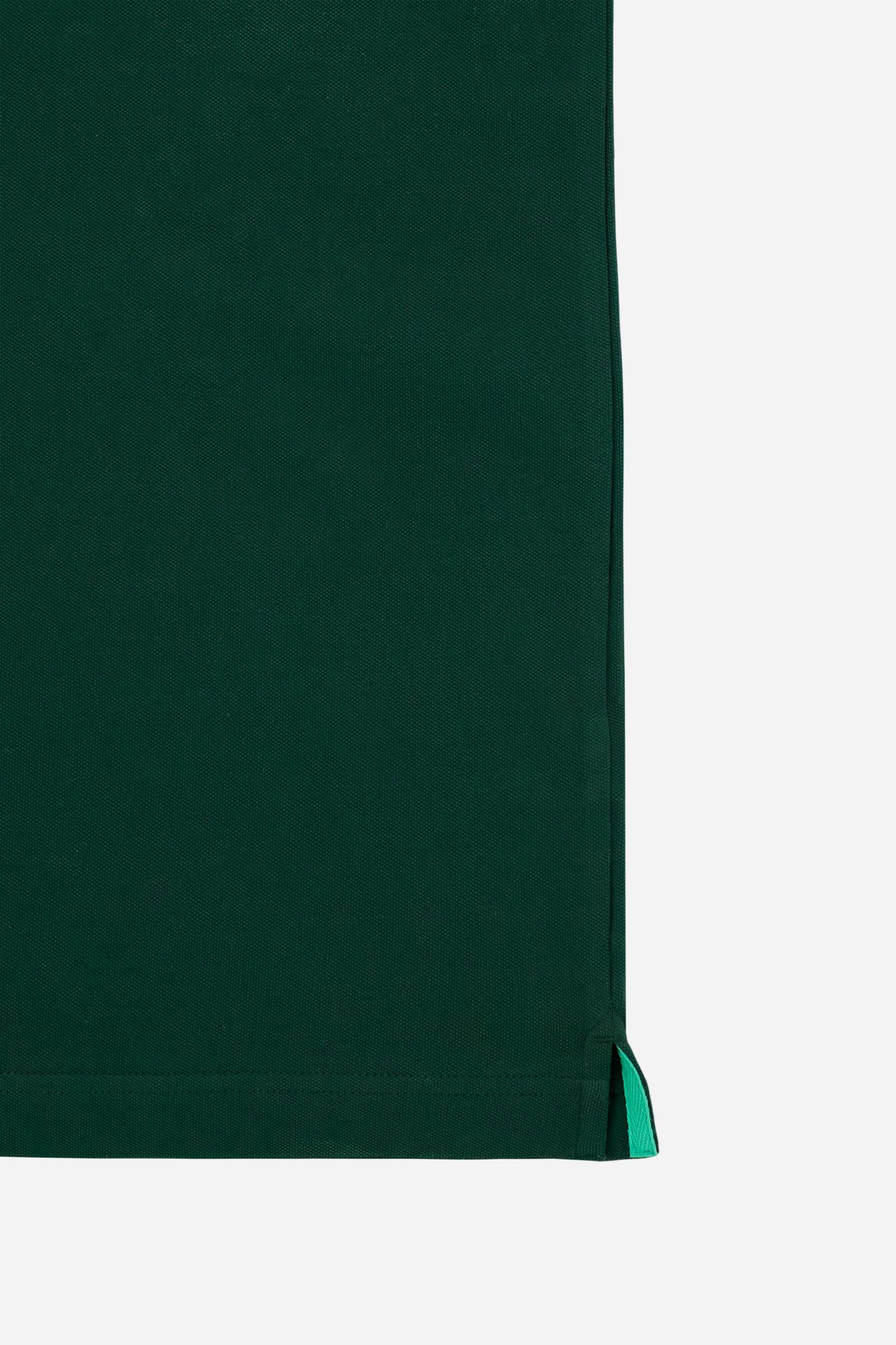 Herren Poloshirt aus Stretch-Piqué mit Trikolore-Logo - Eduardo - Image 7