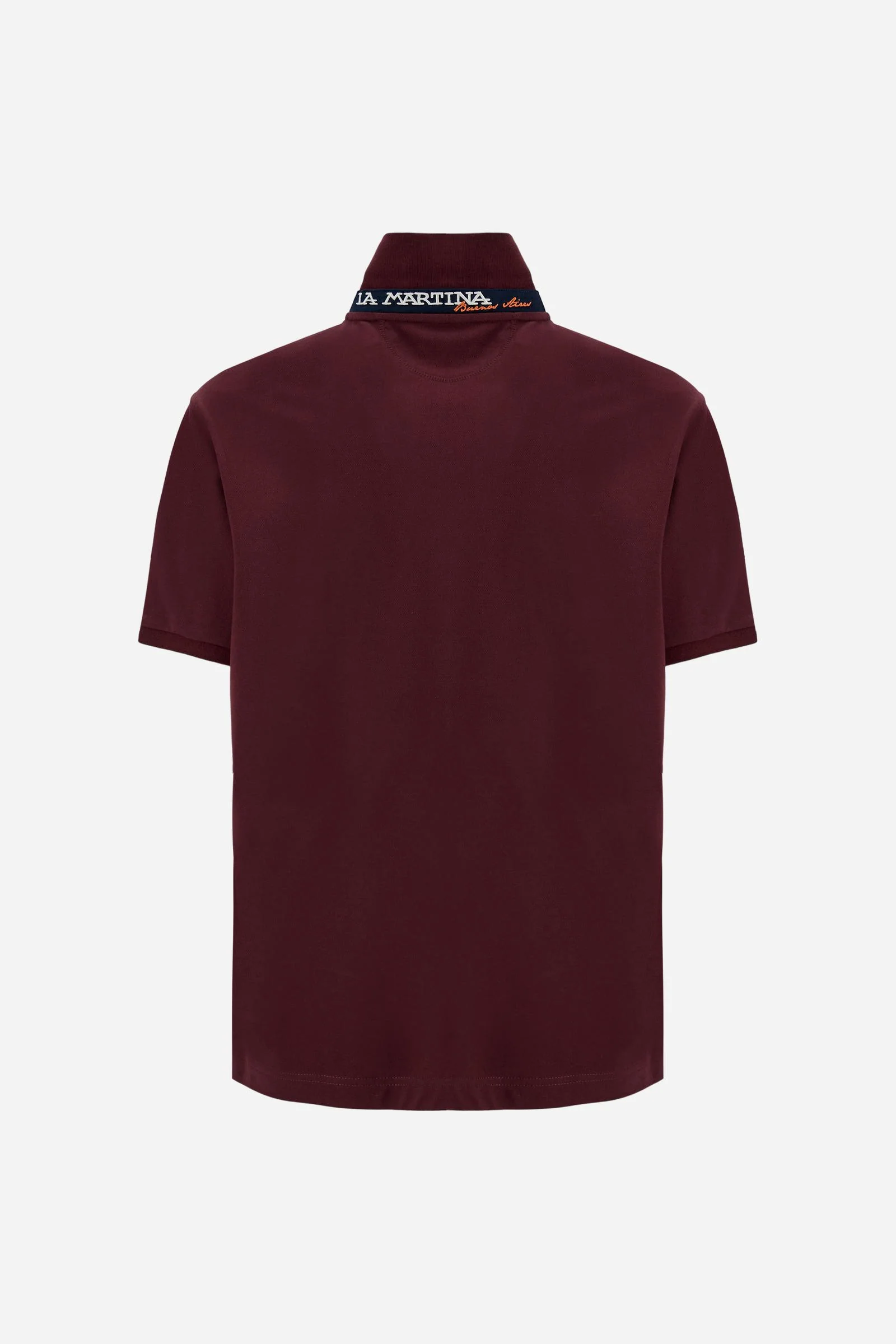 Herren Poloshirt aus Stretch-Piqué mit Trikolore-Logo - Eduardo - Image 6