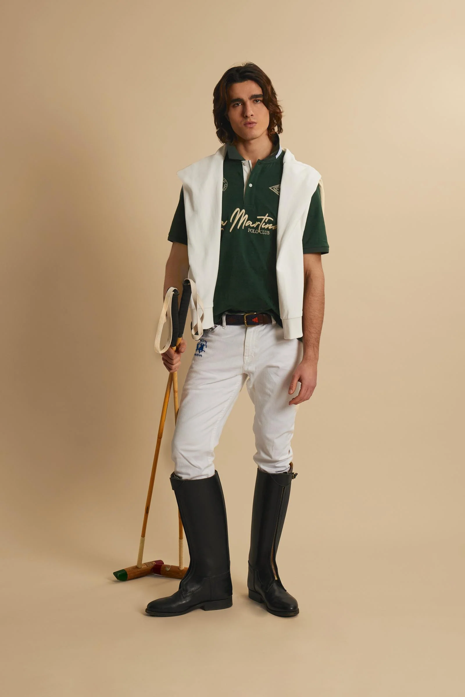 Herren Poloshirt Baumwolljersey Academy Polo Club - Cal - Image 2