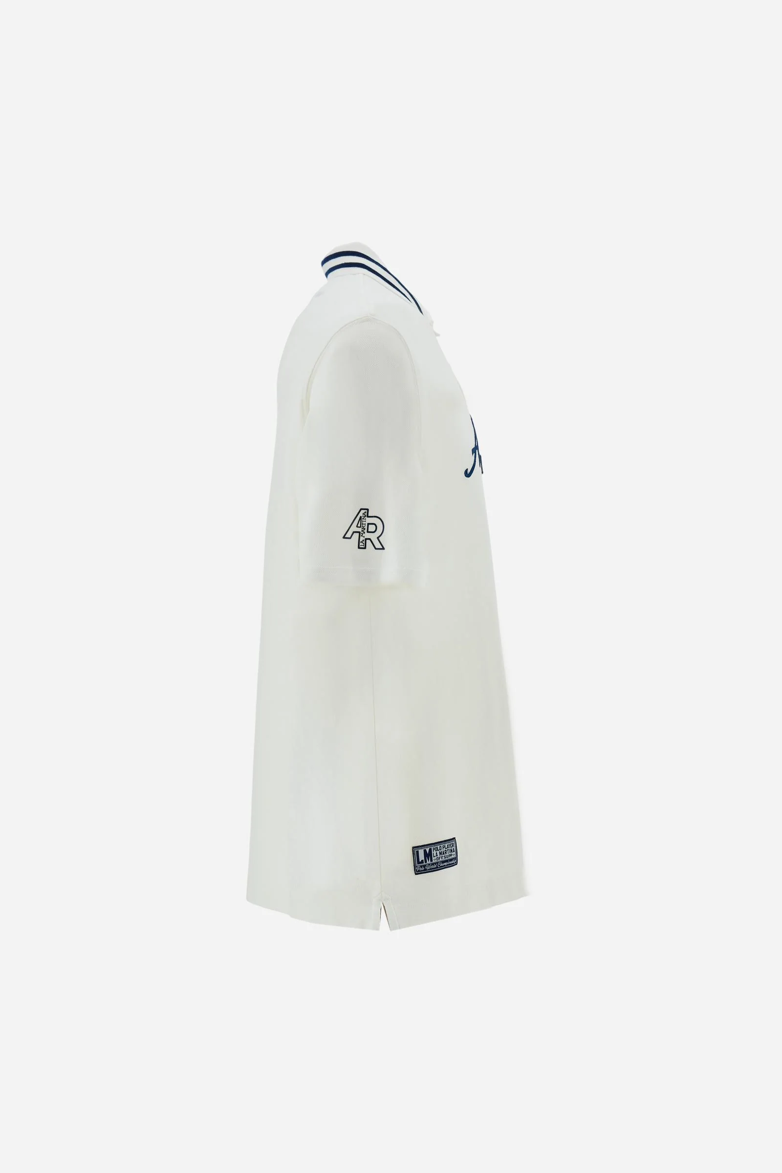 Herren-Poloshirt mit kurzen Ärmeln aus Baumwollpiqué Argentina - Cade - Image 7