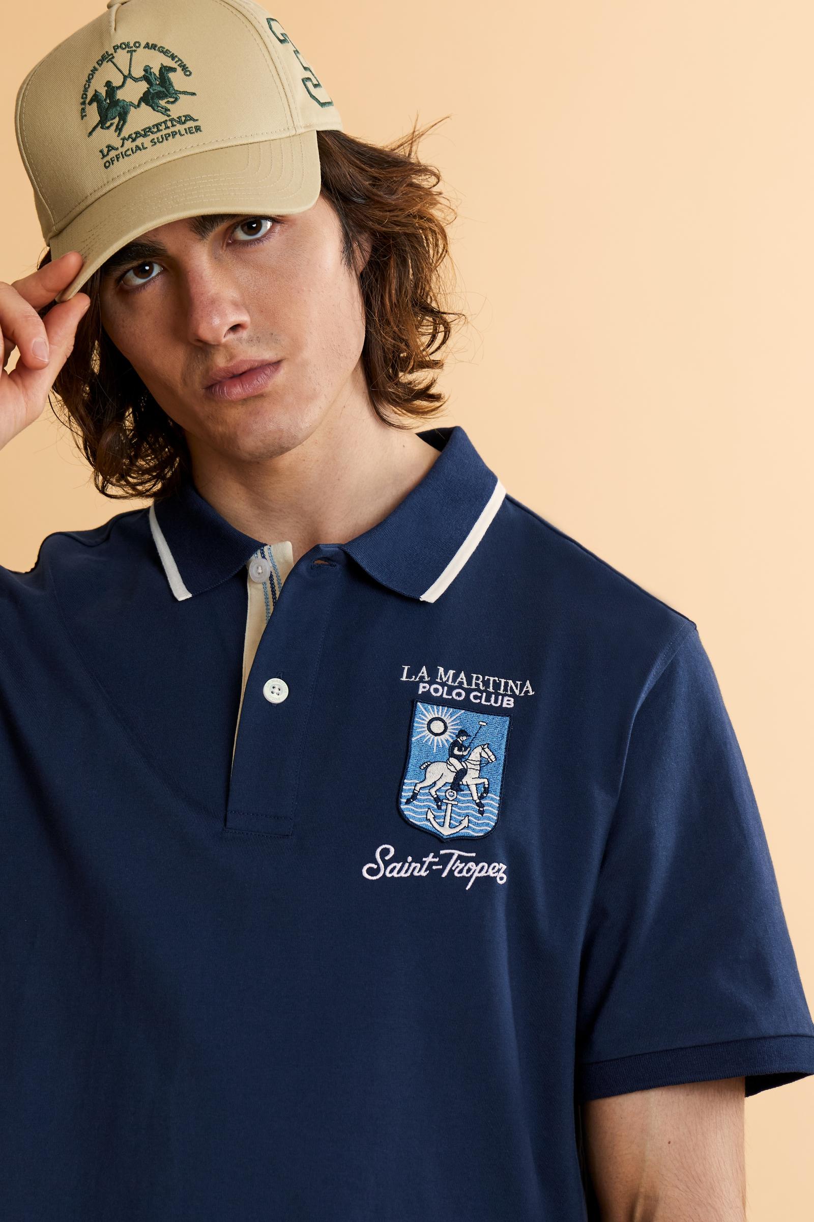 Herren Poloshirt mit kurzen Ärmeln aus Jersey Saint Tropez - Charlton - Image 3