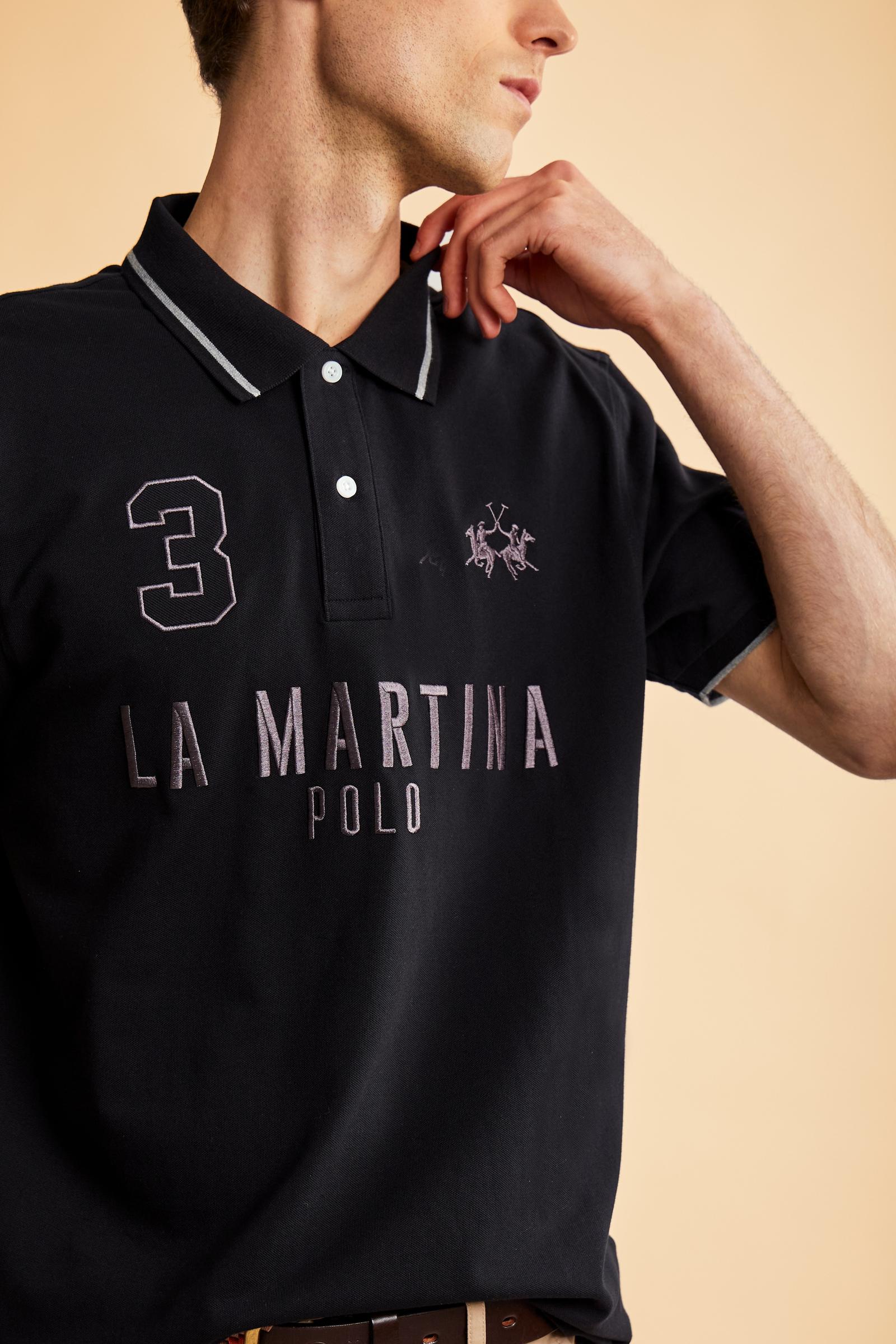 Herren Poloshirt mit kurzen Ärmeln aus Stretch-Piqué Iconic - Yeshayahu - Image 2