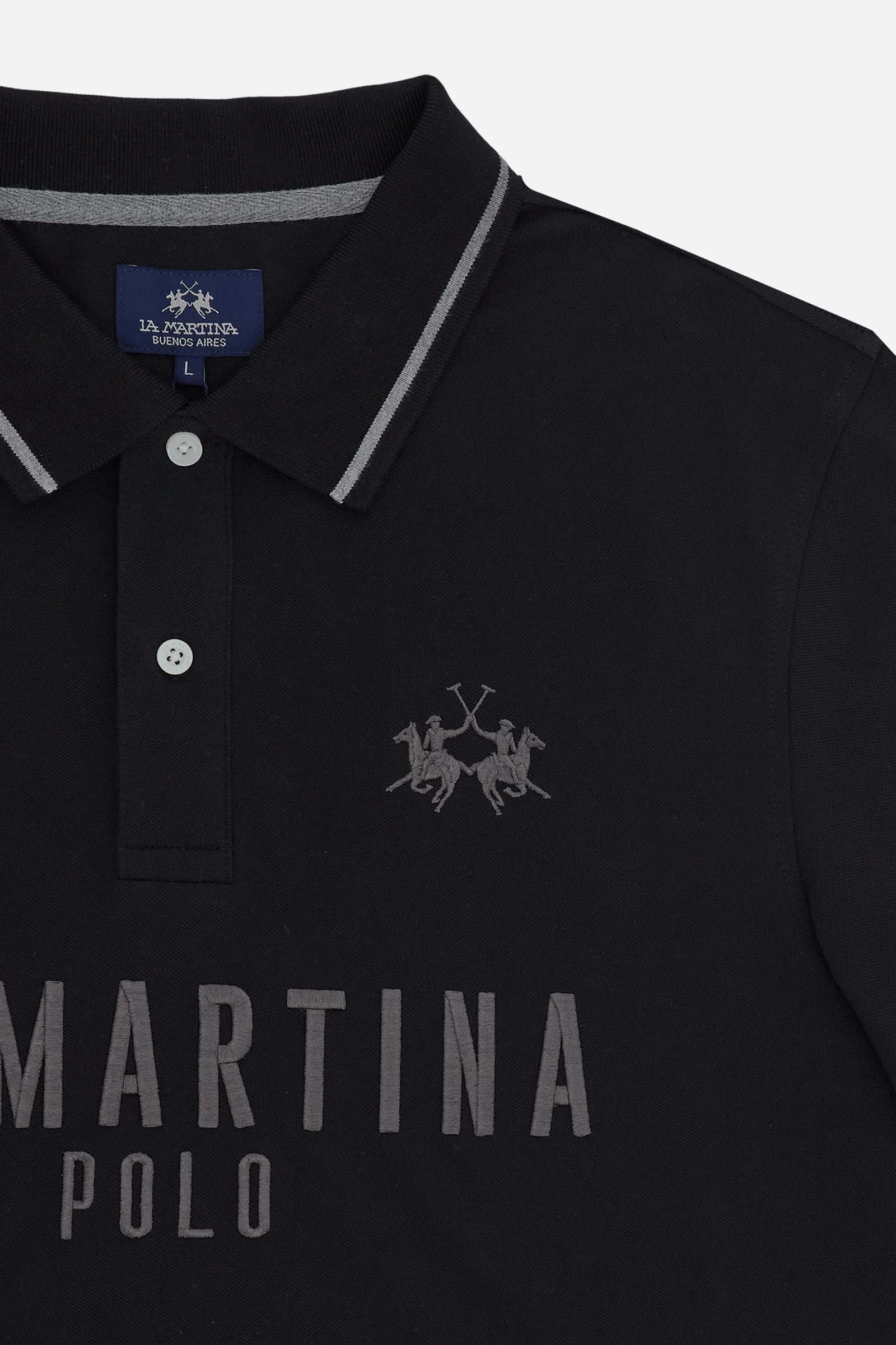 Herren Poloshirt mit kurzen Ärmeln aus Stretch-Piqué Iconic - Yeshayahu - Image 7