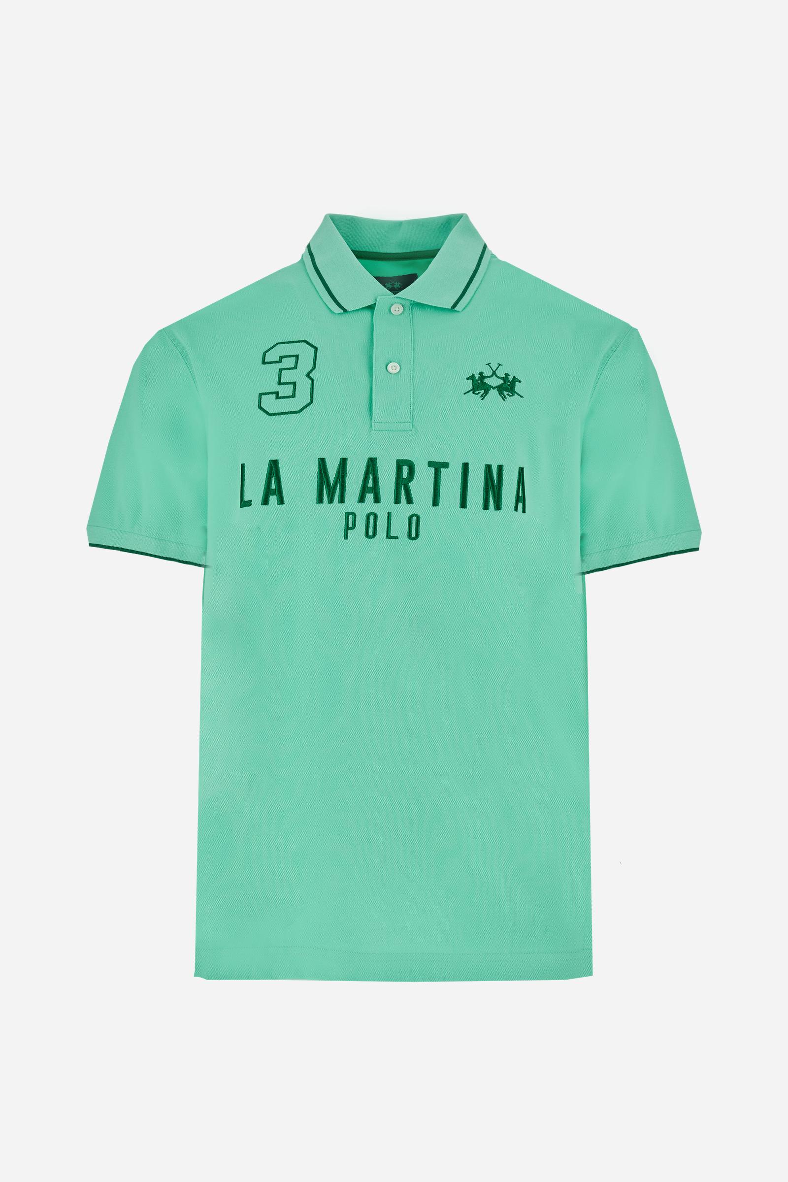 Herren Poloshirt mit kurzen Ärmeln aus Stretch-Piqué Iconic - Yeshayahu - Image 5