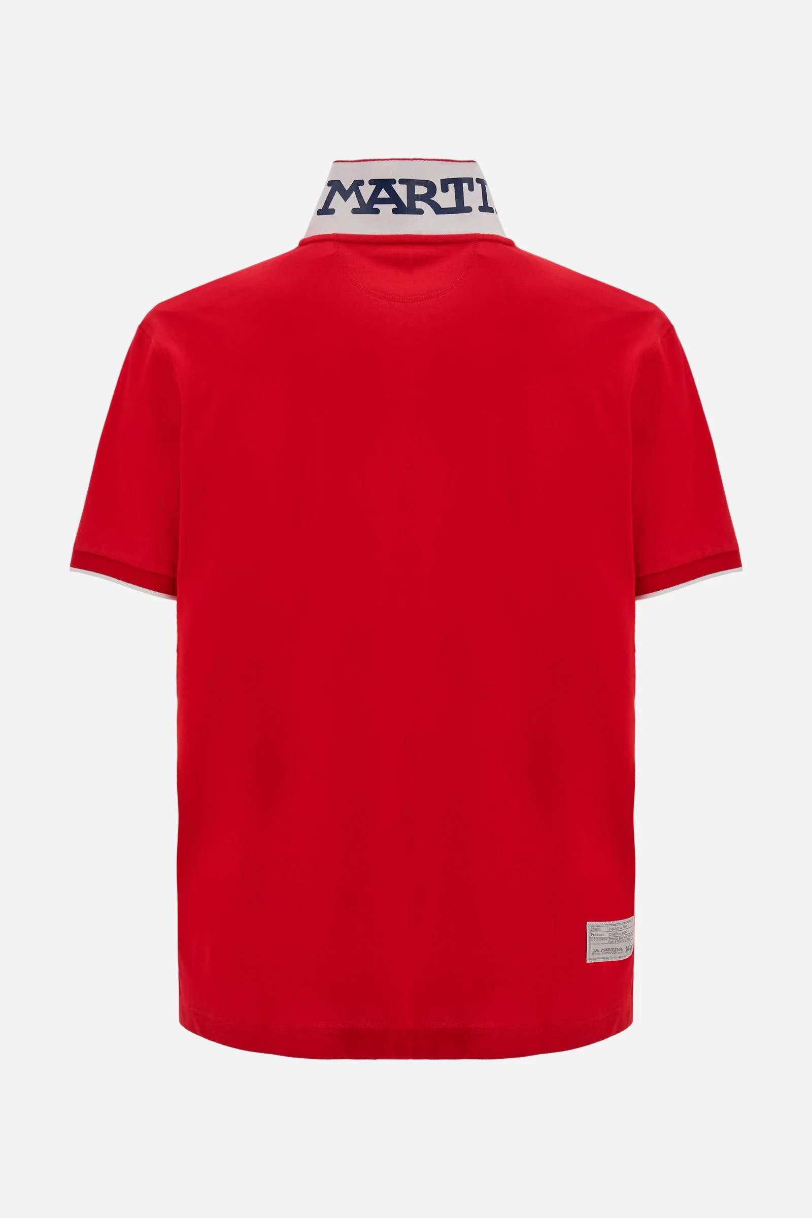 Herren Poloshirt mit kurzen Ärmeln aus Stretch-Piqué mit Iconic Team Logo - Miguel - Image 6